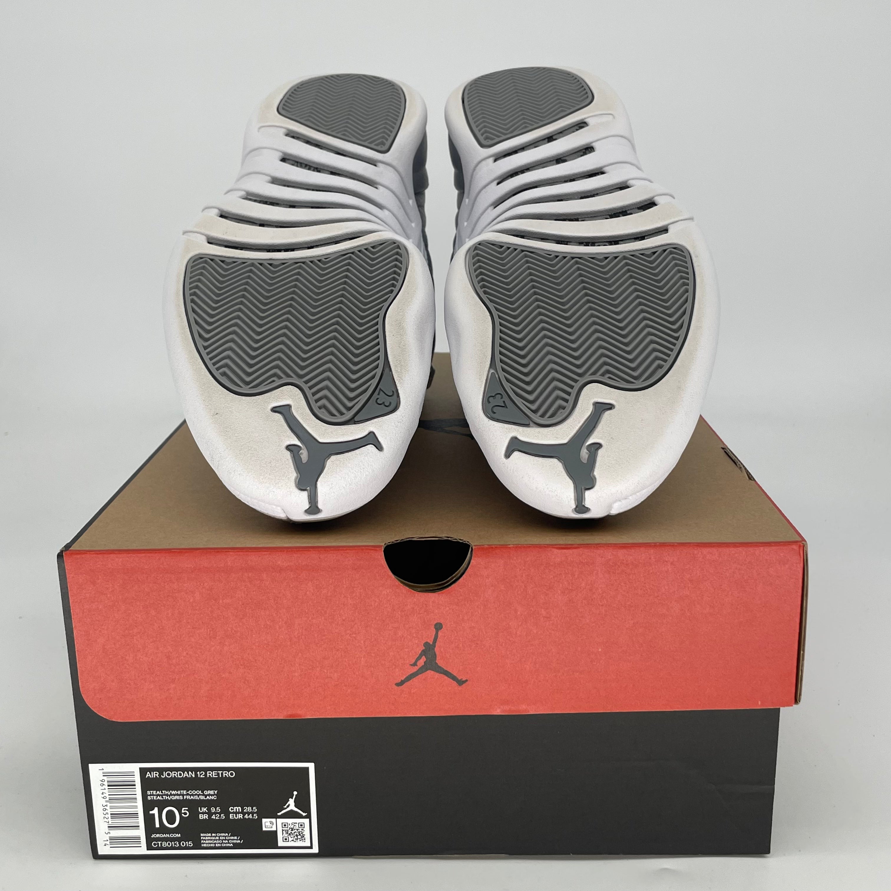 AIR JORDAN 12 STEALTH CT8013-015 SIZE 10.5/12W