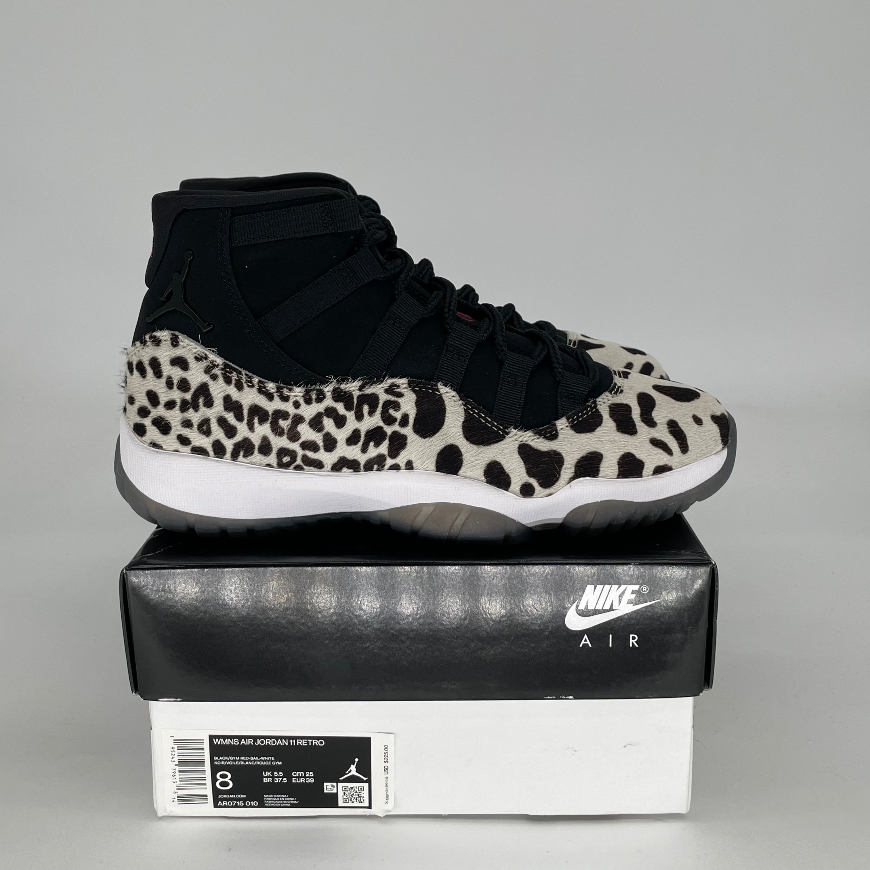 AIR JORDAN 11 ANIMAL INSTINCT W SIZE 6.5/8W AR0715-010