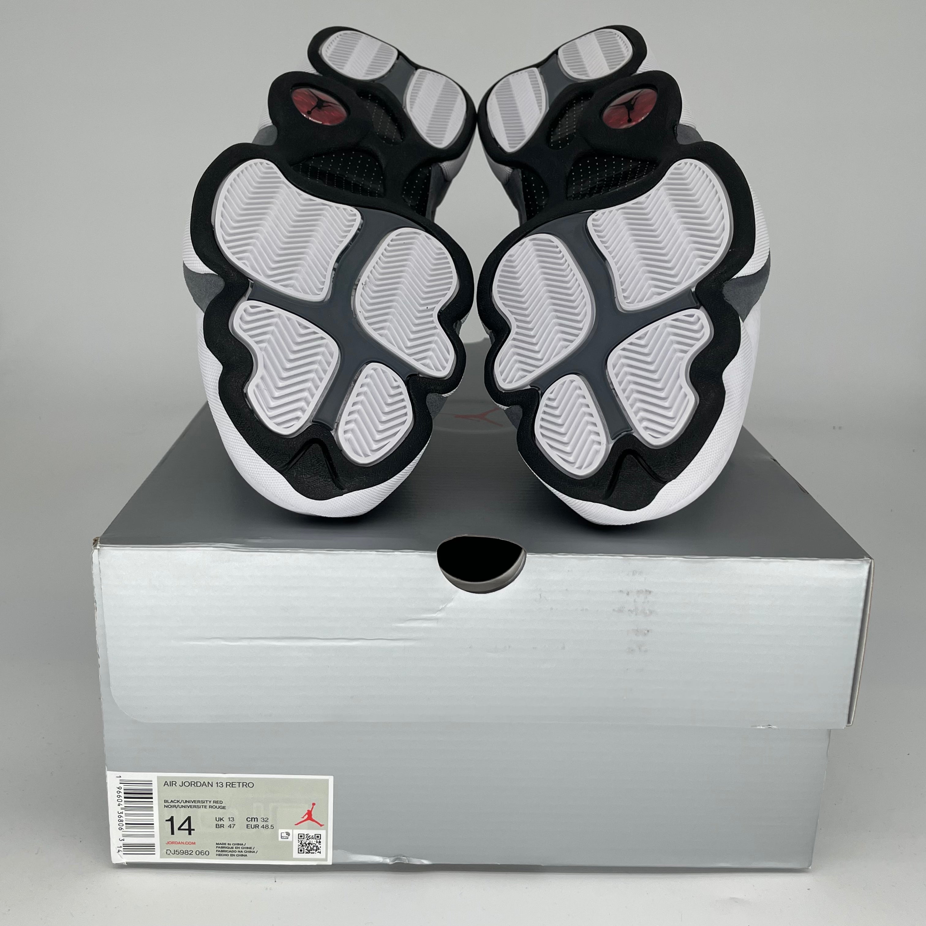 AIR JORDAN 13 BLACK FLINT SIZE 14 DJ5982-060