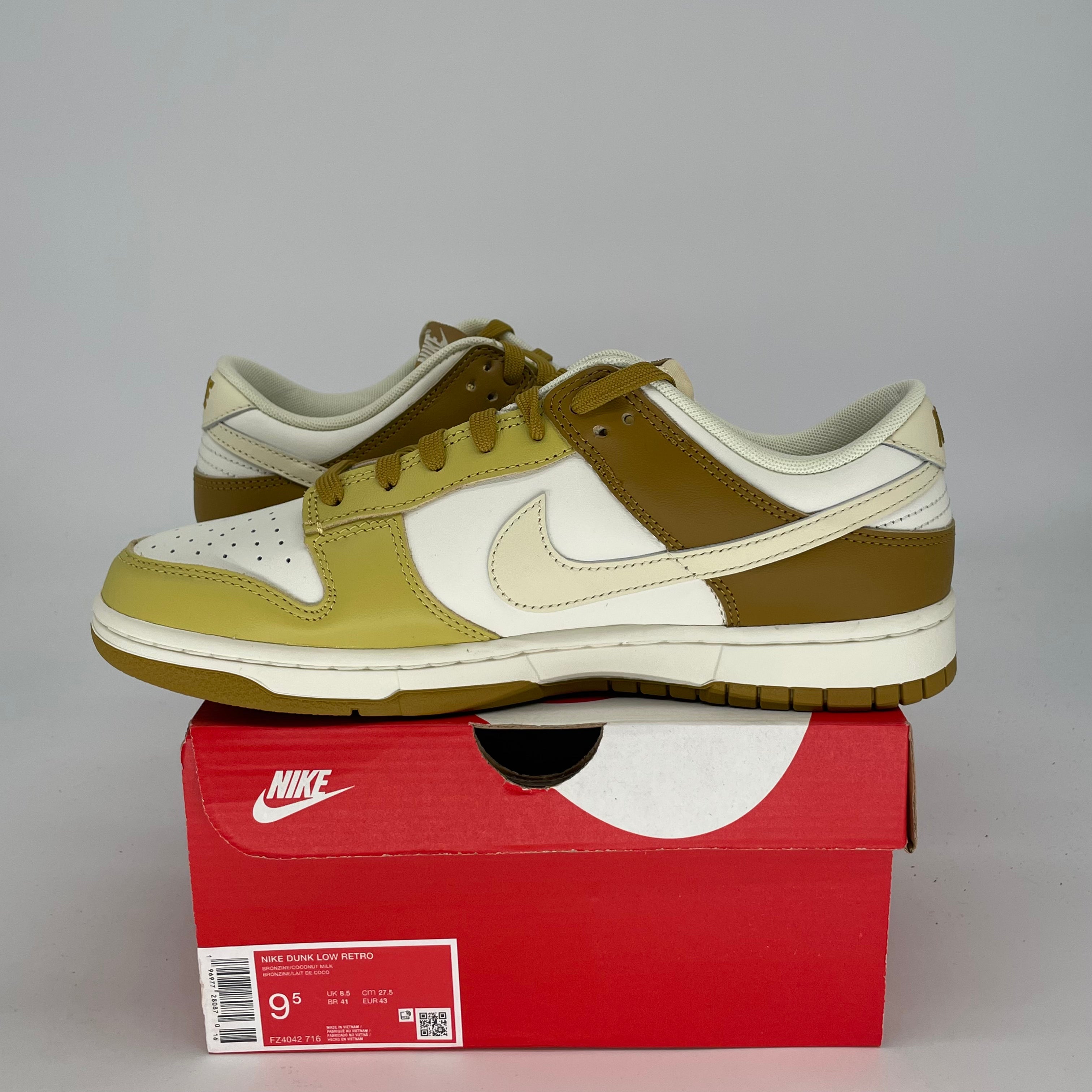 NIKE DUNK LOW BRONZINE FZ4042-716 SIZE 9.5/11W