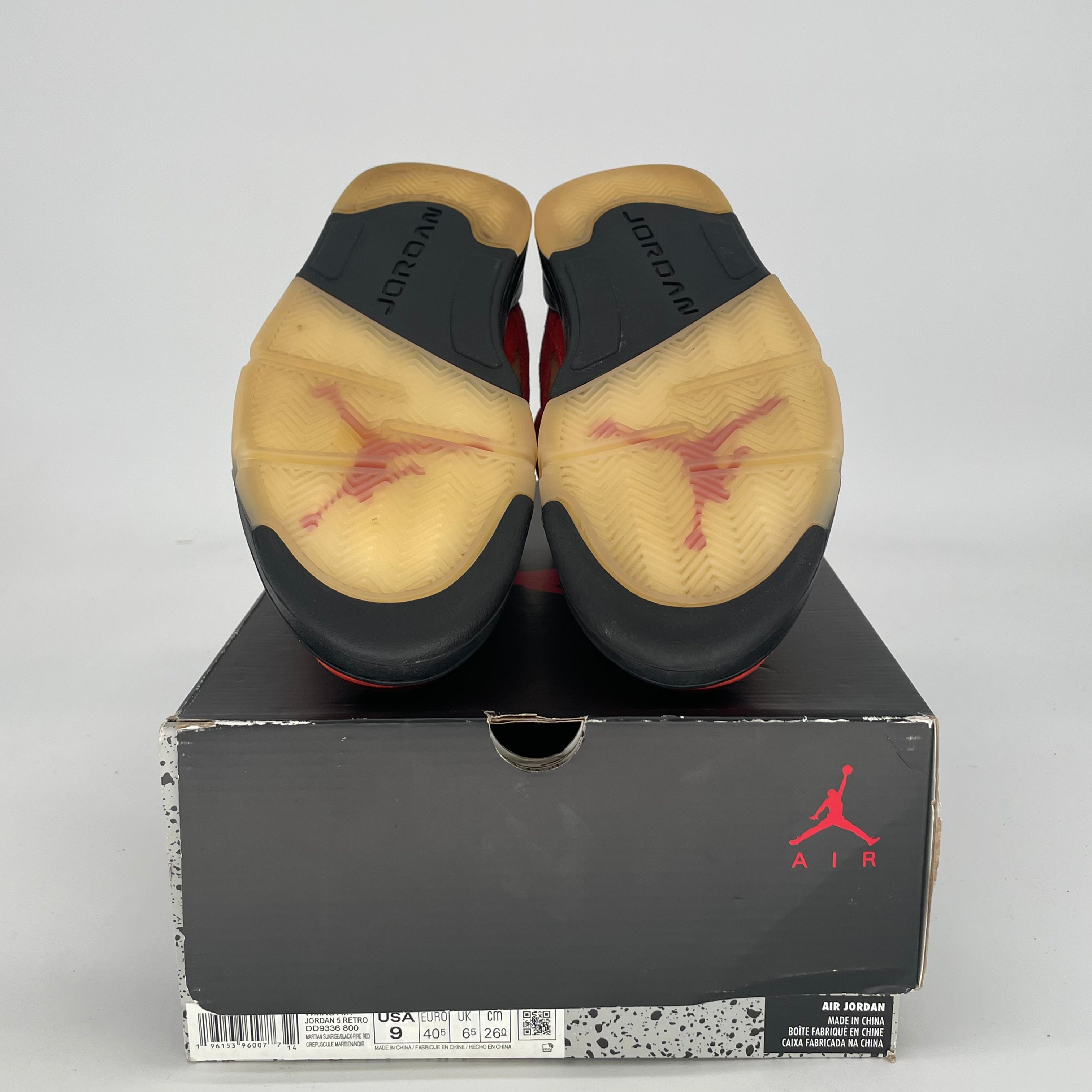 AIR JORDAN 5 DUNK ON MARS W DD9336-800 SIZE 7.5/9W