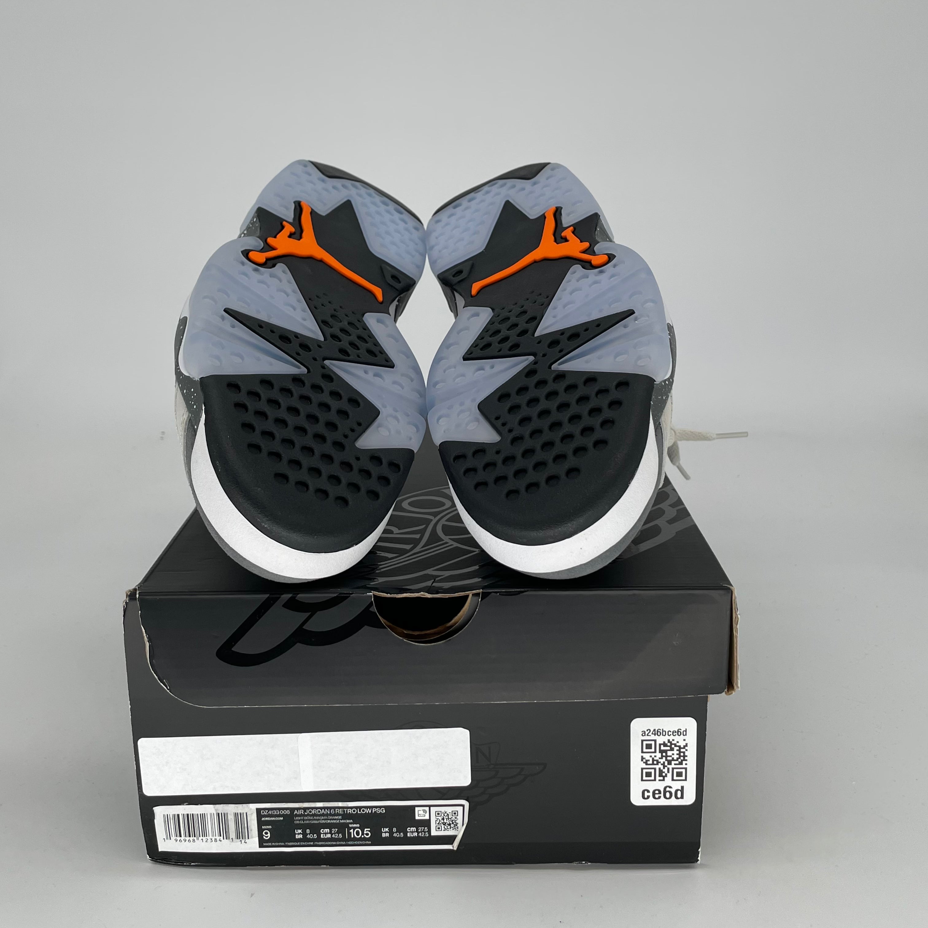 AIR JORDAN 6 LOW PSG SIZE 9/10.5W DZ4133-008