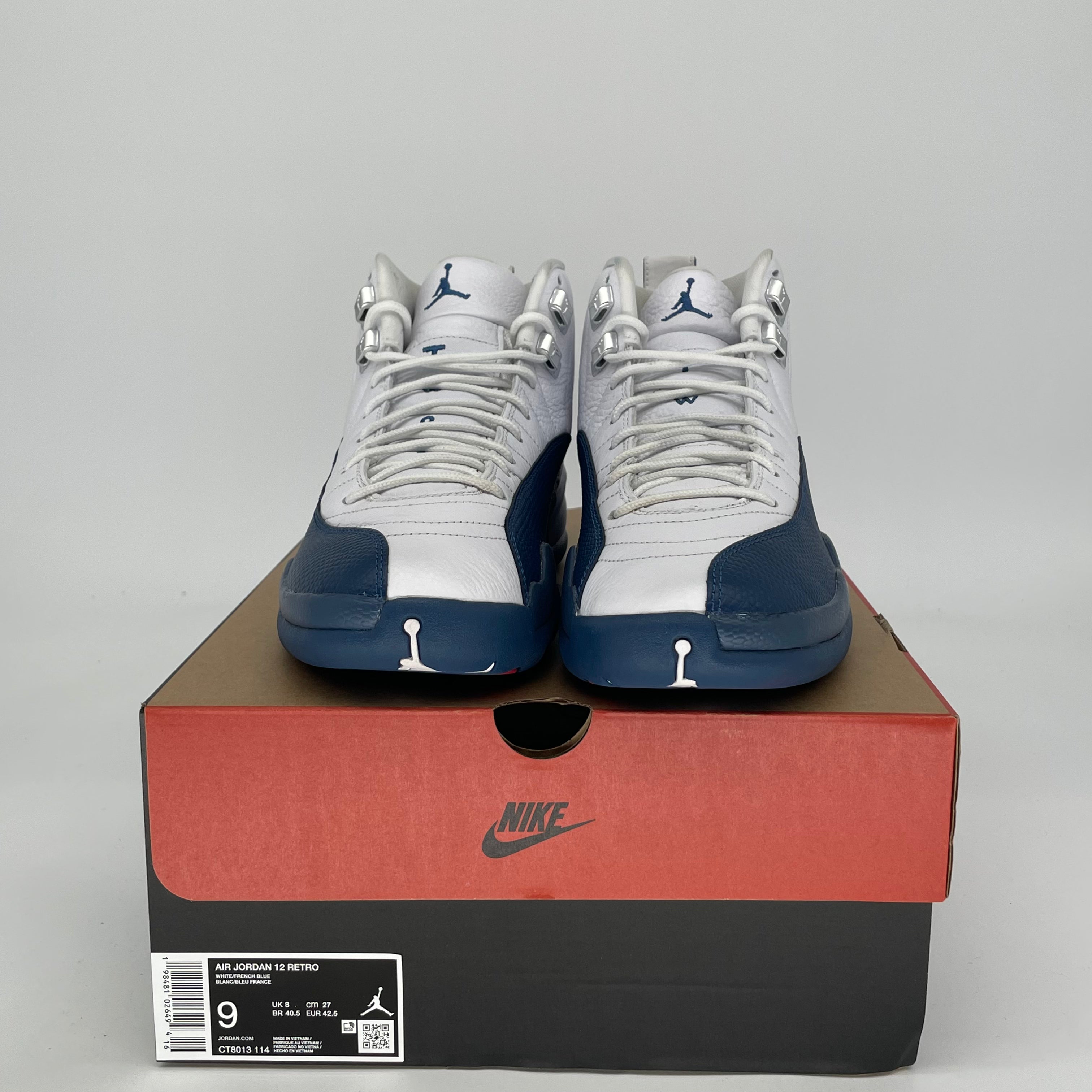 AIR JORDAN 12 FRENCH BLUE CT8013-114 SIZE 9/10.5W