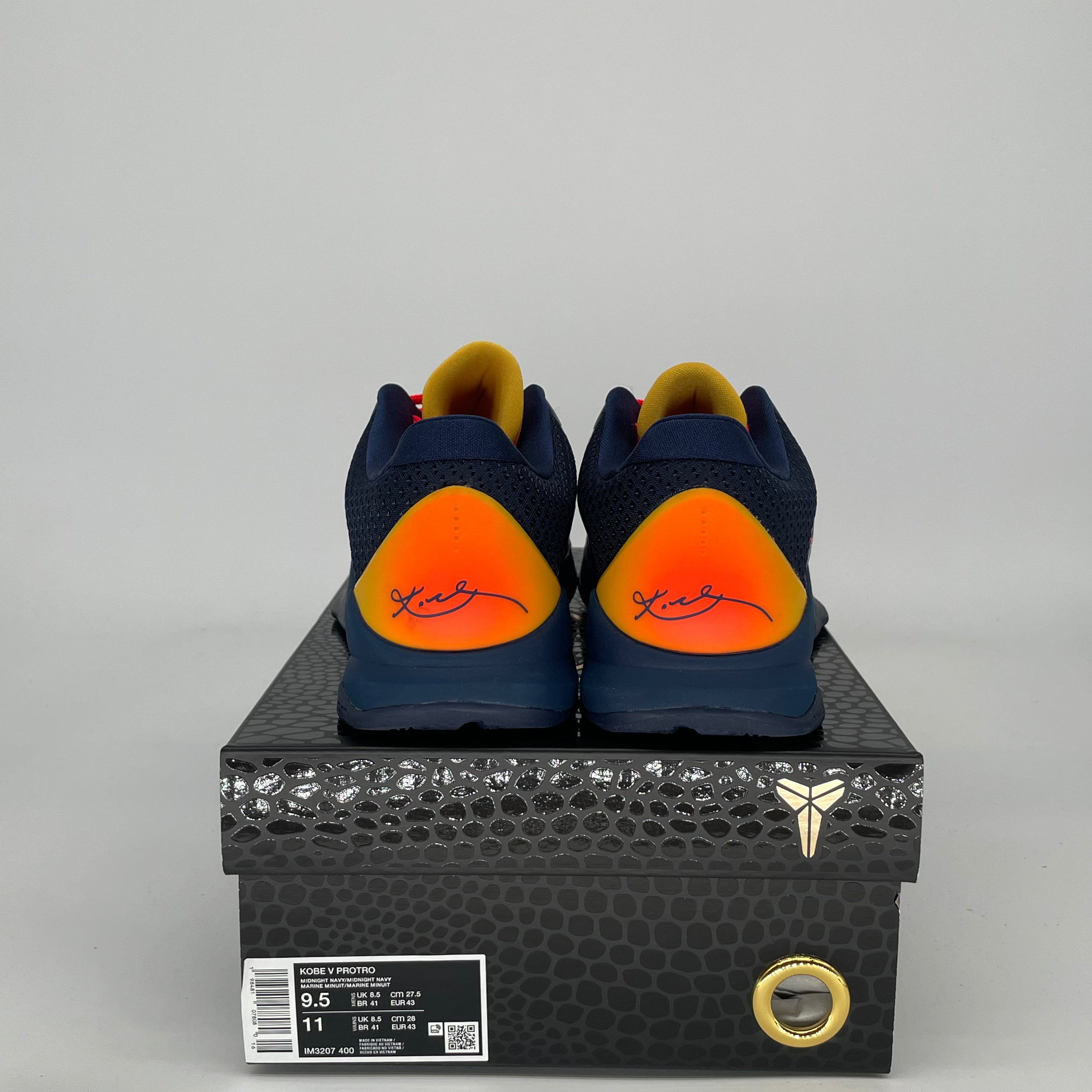 NIKE KOBE 5 PROTRO CAITLIN CLARK INDIANA FEVER IM3207-400 SIZE 9.5/11W