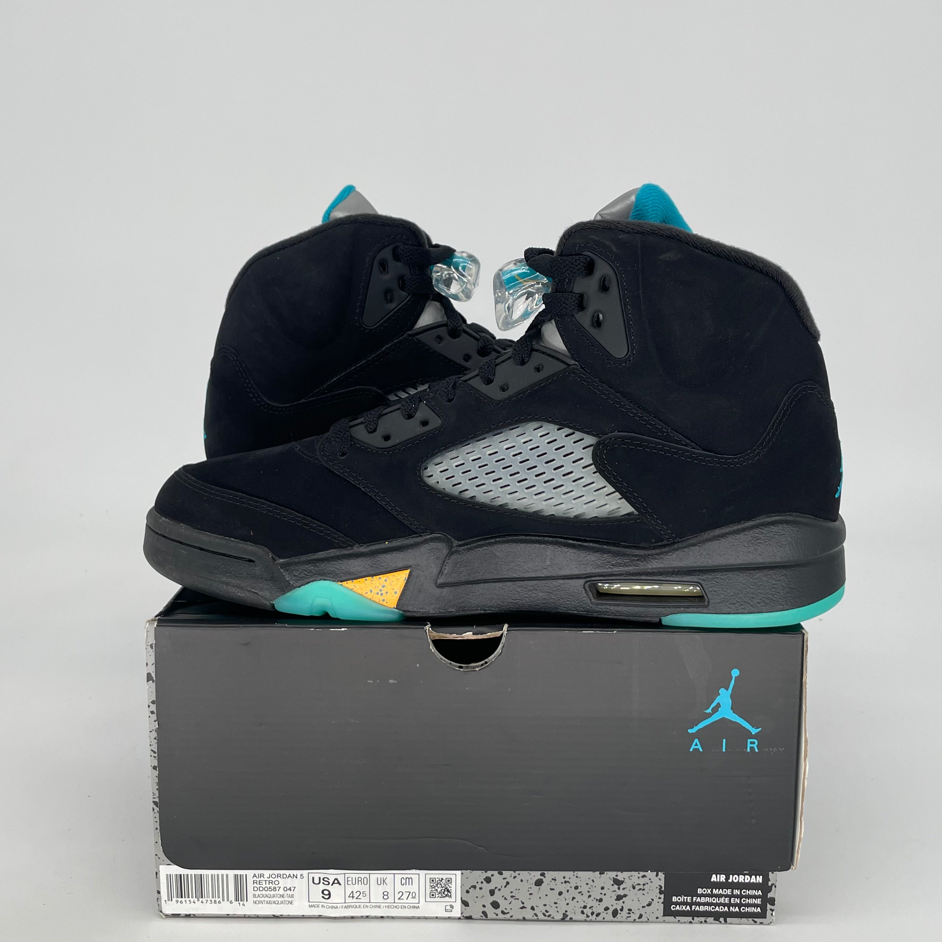 AIR JORDAN 5 AQUA DD0587-047 SIZE 9/10.5W