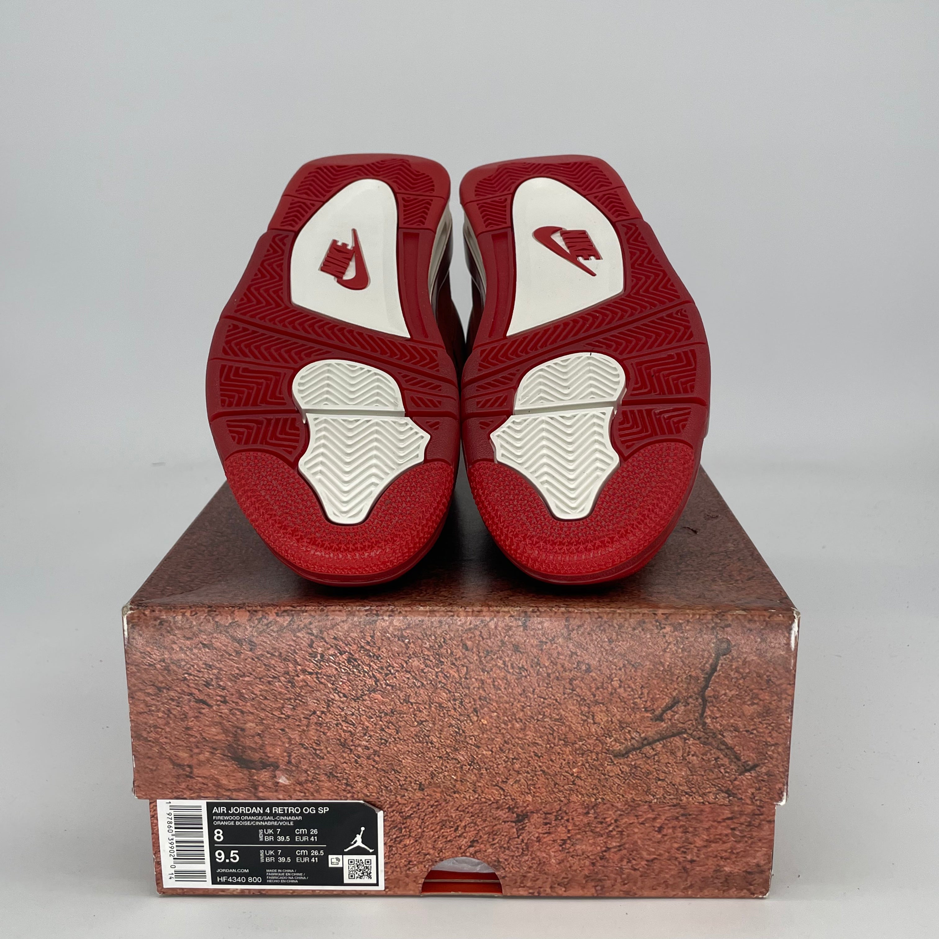 AIR JORDAN 4 BRICK BY BRICK HF4340-800 SIZE 8/9.5W