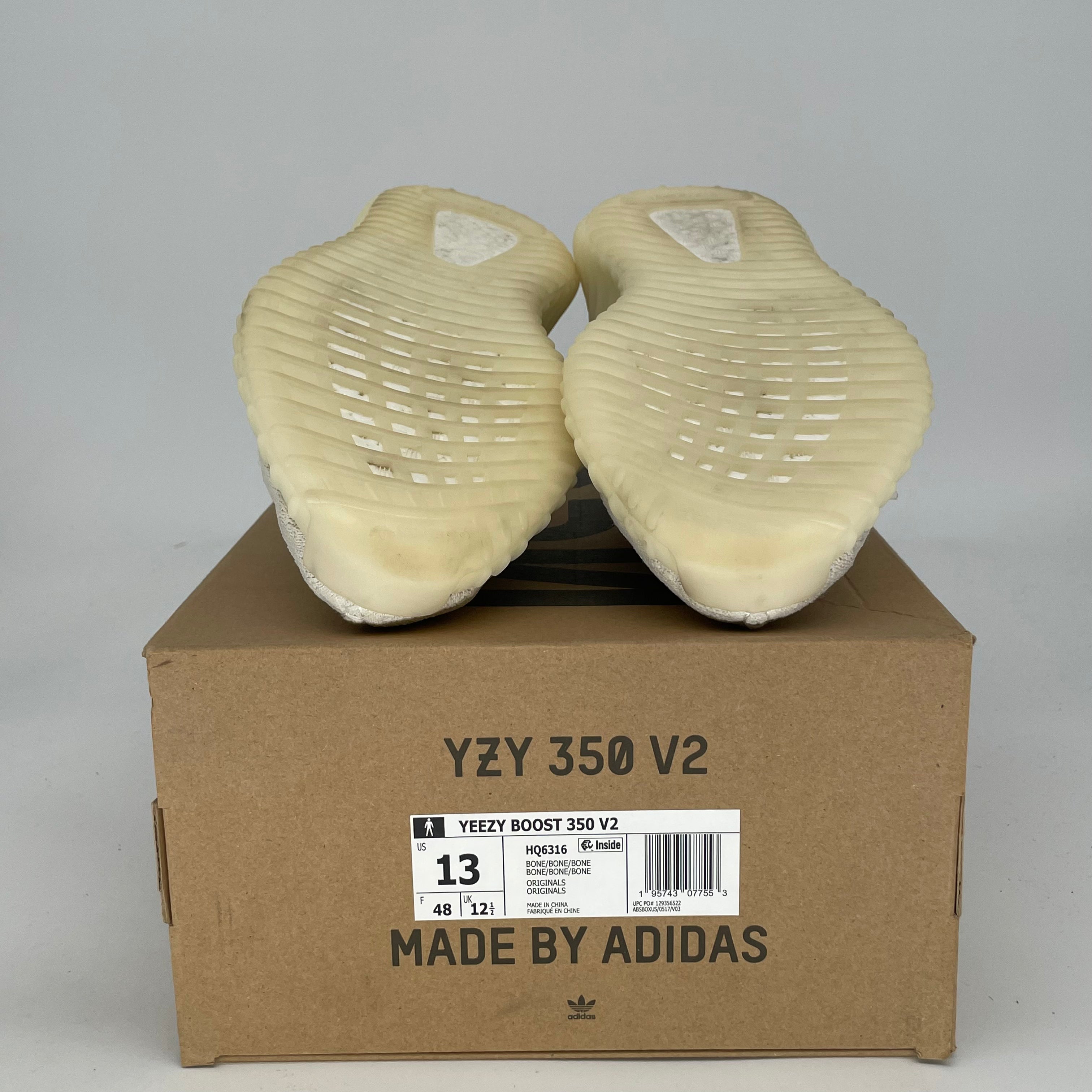 ADIDAS YEEZY 350 V2 BONE HQ6316 SIZE 13/14.5W