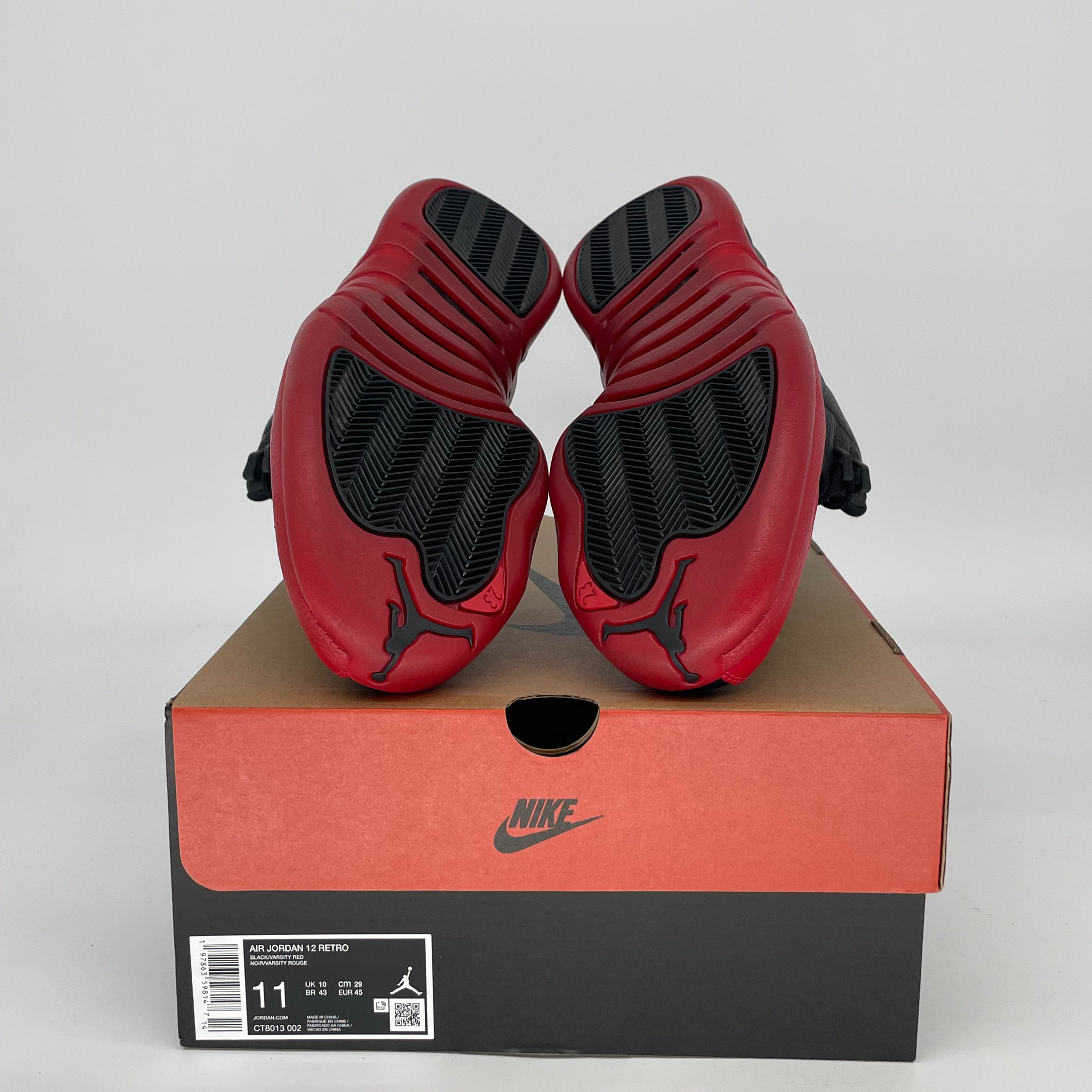 AIR JORDAN 12 FLU GAME CT8013-002 SIZE 11/12.5W