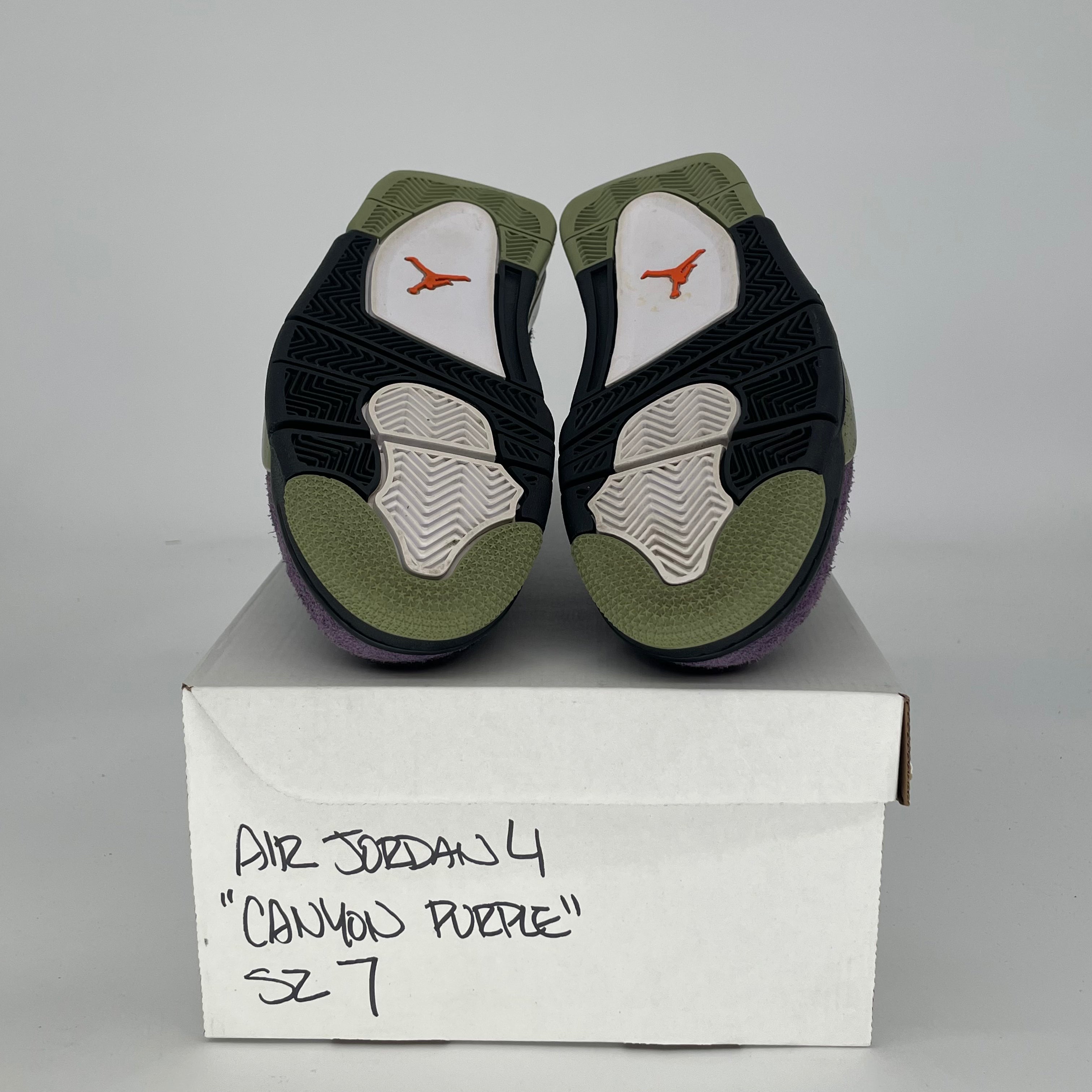 AIR JORDAN 4 CANYON PURPLE W AQ9129-500 SIZE 7/8.5W