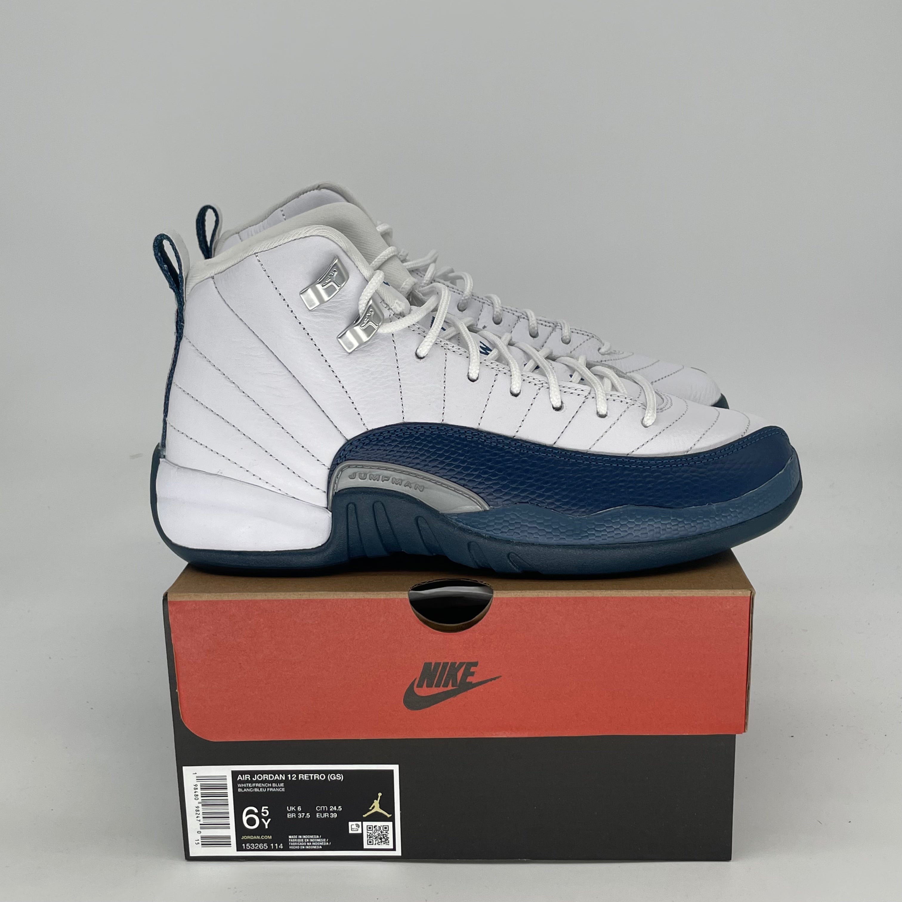 AIR JORDAN 12 FRENCH BLUE 153265-114 SIZE 6.5/8W