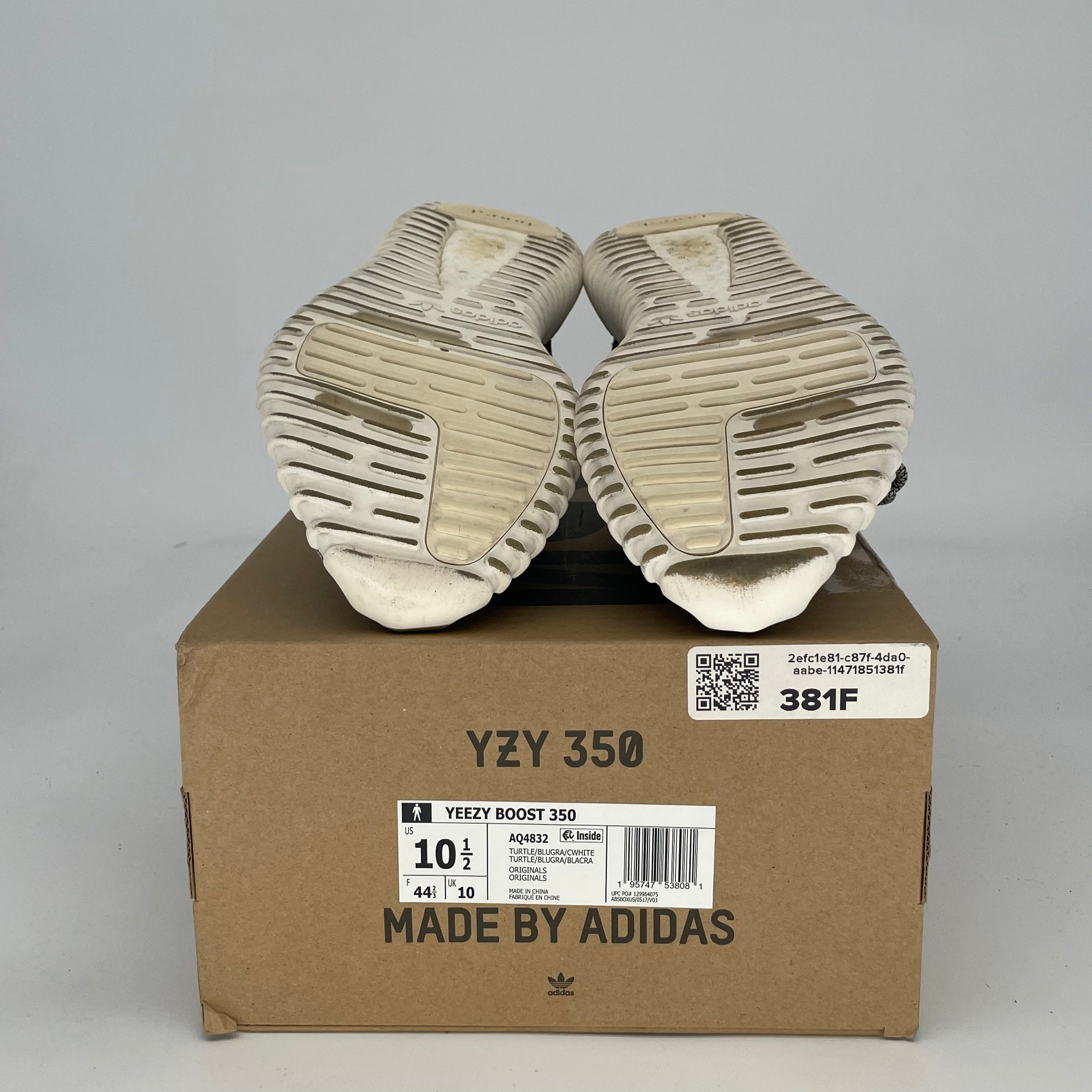 ADIDAS YEEZY 350 TURTLE DOVE AQ4832 10.5/12W