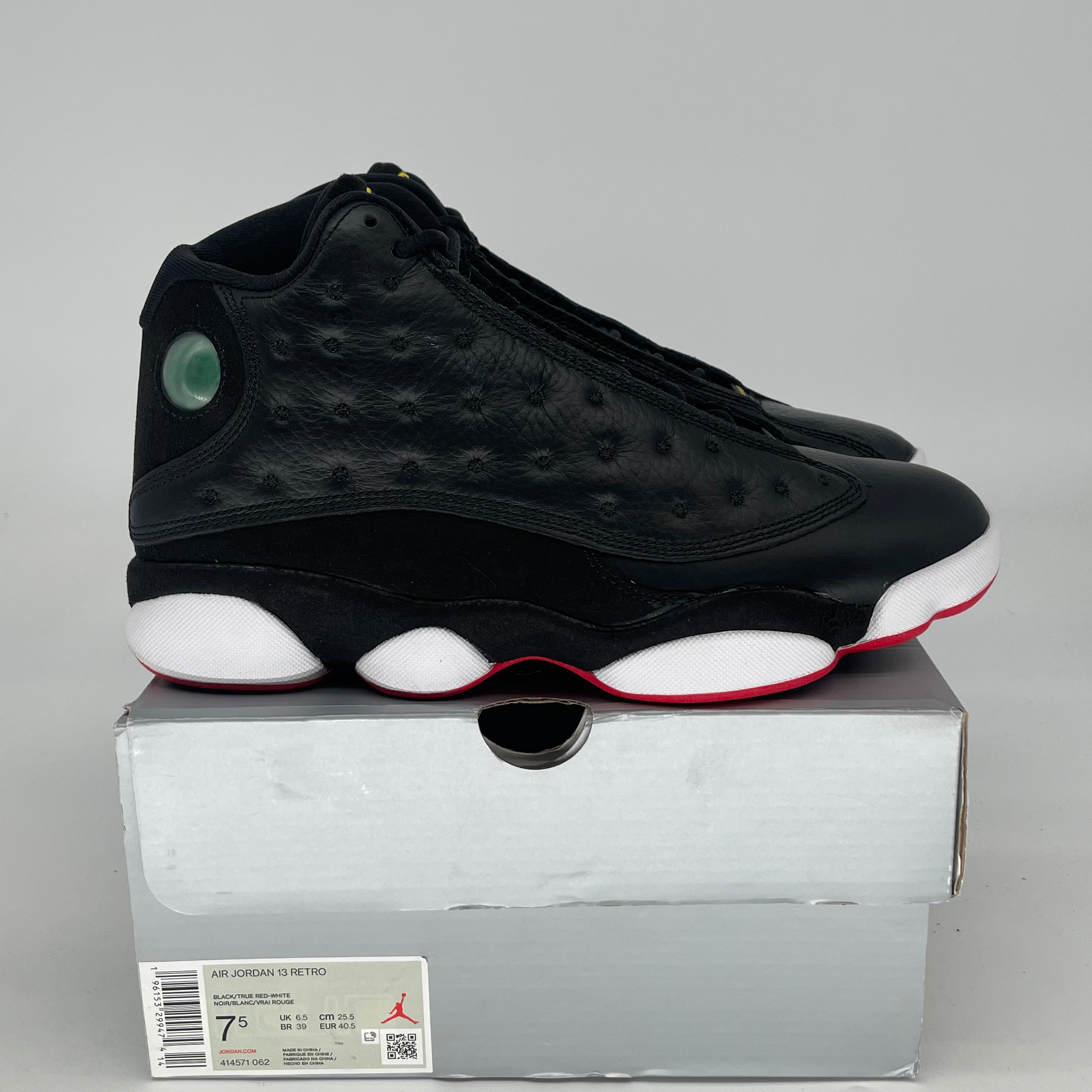 AIR JORDAN 13 PLAYOFFS SIZE 7.5/9W 414571-062