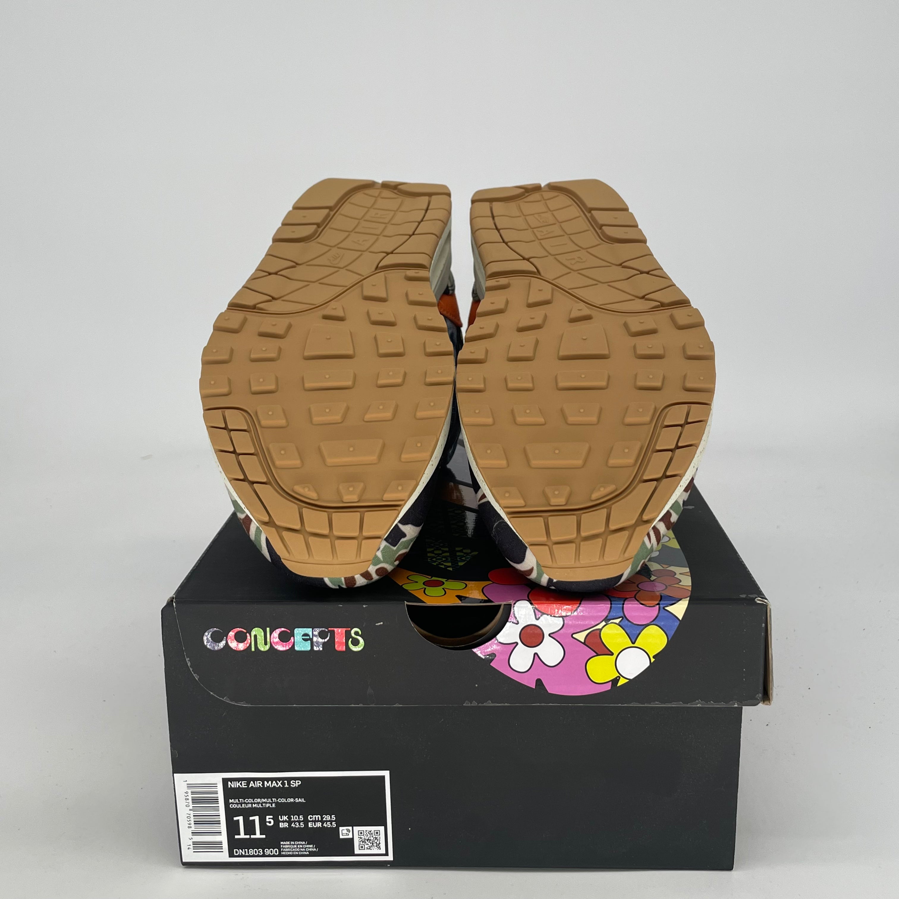 NIKE AIR MAX 1 CONCEPTS HEAVY DN1803-900 SIZE 11.5/13W