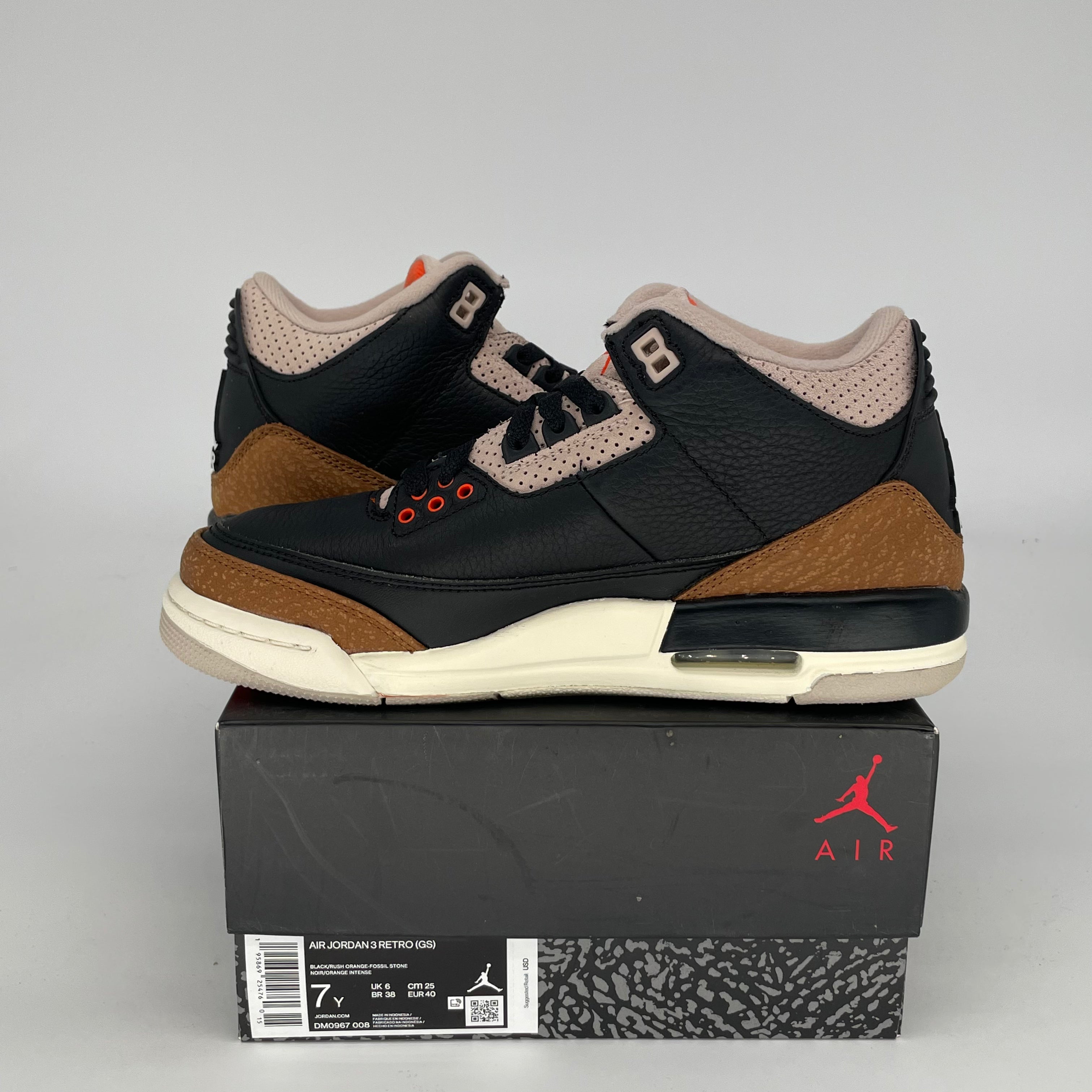 AIR JORDAN 3 DESERT ELEPHANT SIZE 7/8.5W DM0967-008