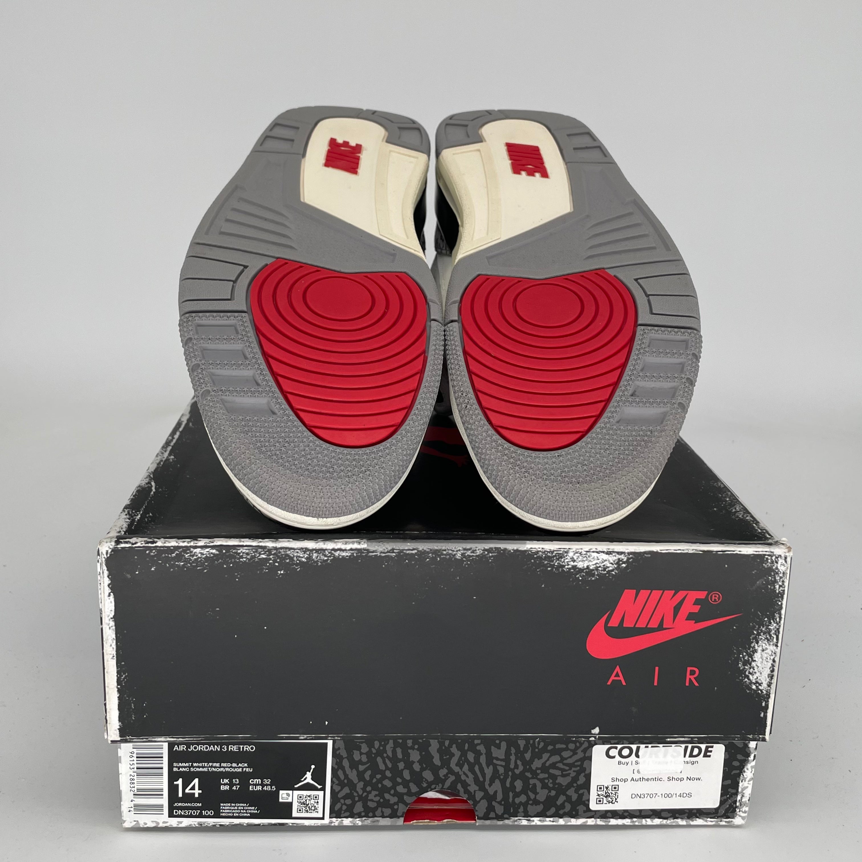 AIR JORDAN 3 WHITE CEMENT REIMAGINED SIZE 14 DN3707-100