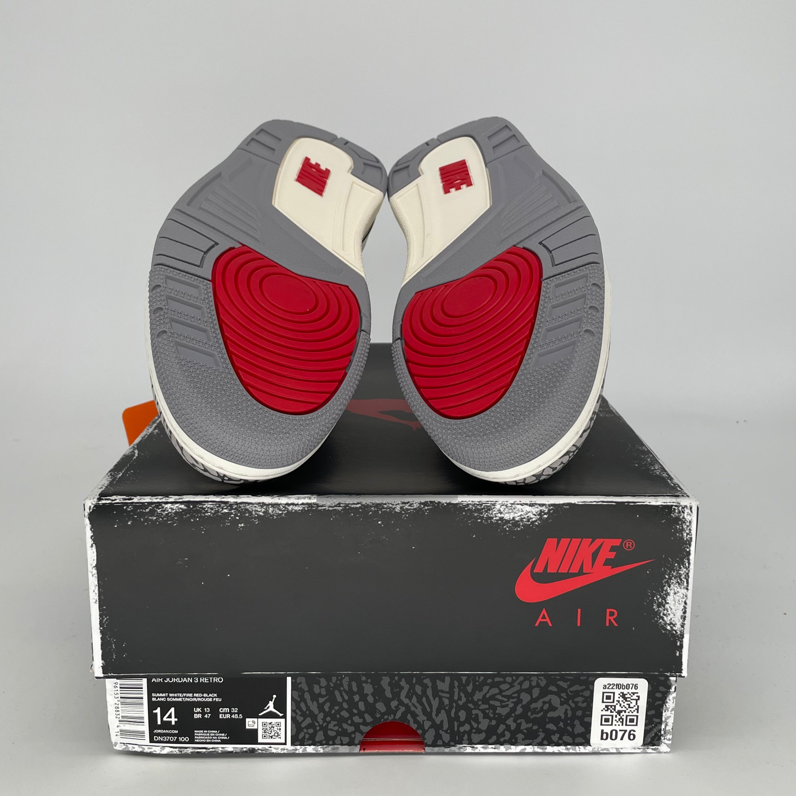 AIR JORDAN 3 WHITE CEMENT REIMAGINED SIZE 14 DN3707-100