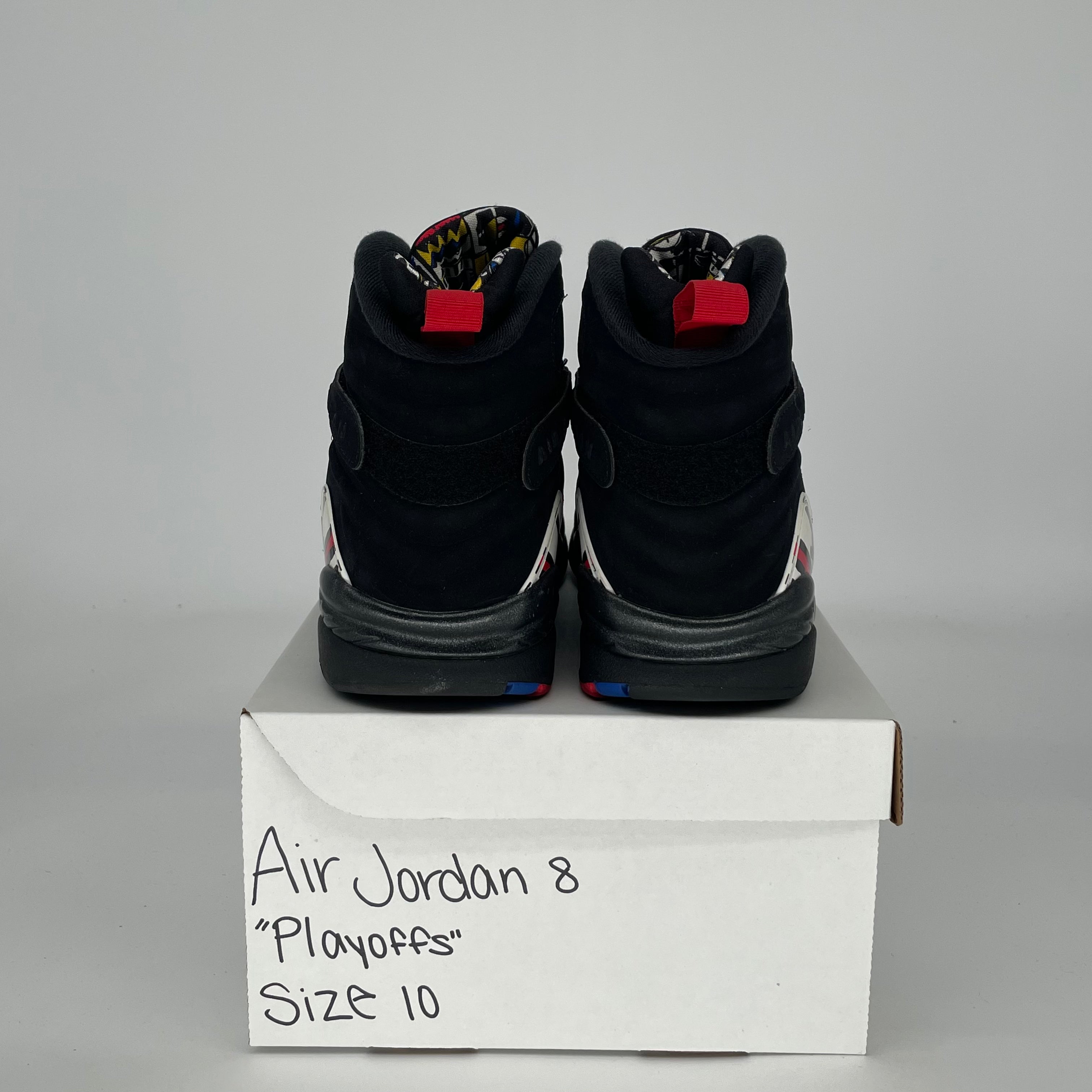 AIR JORDAN 8 PLAYOFFS 305381-062 SIZE 10/11.5W
