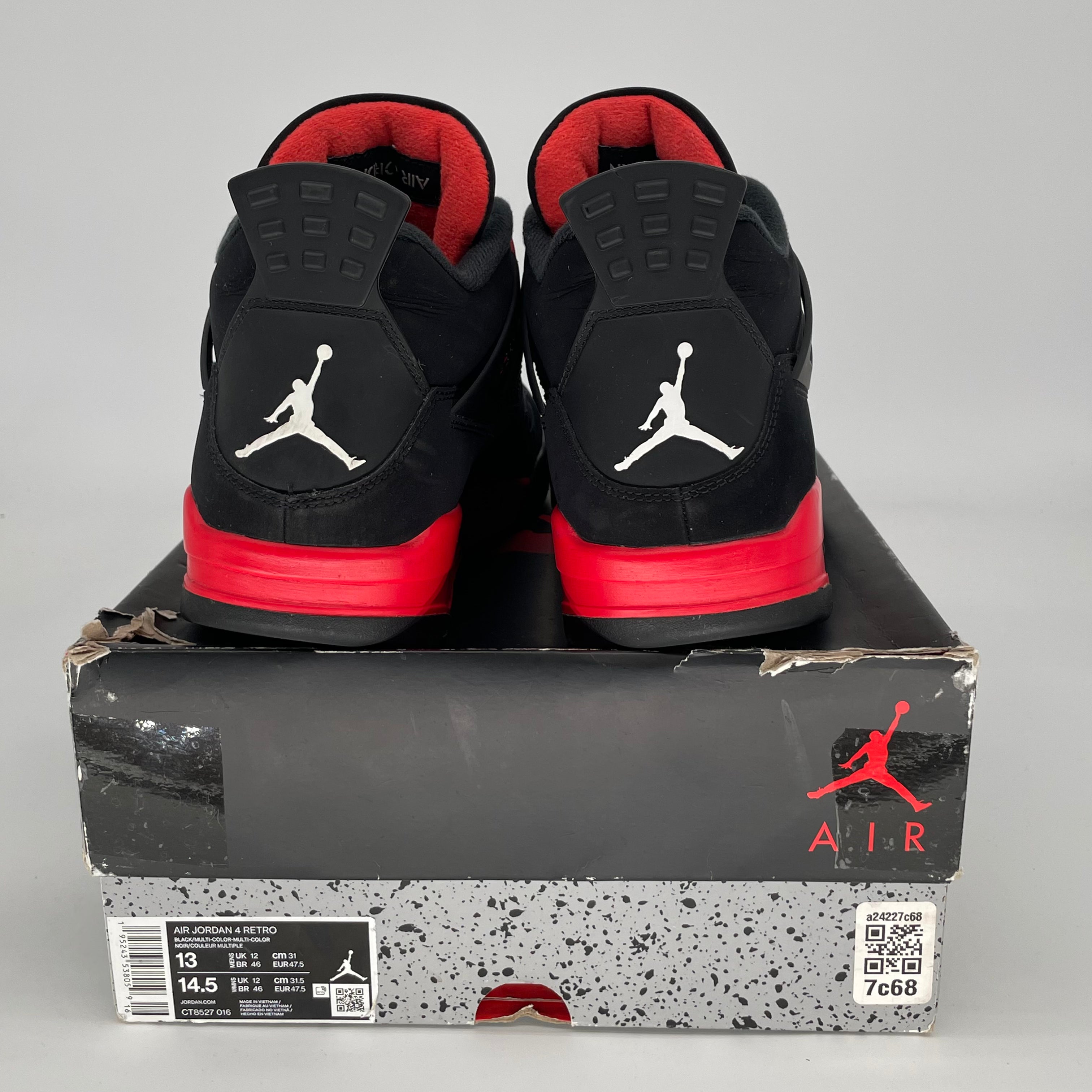 AIR JORDAN 4 RED THUNDER SIZE 13 CT8527-016