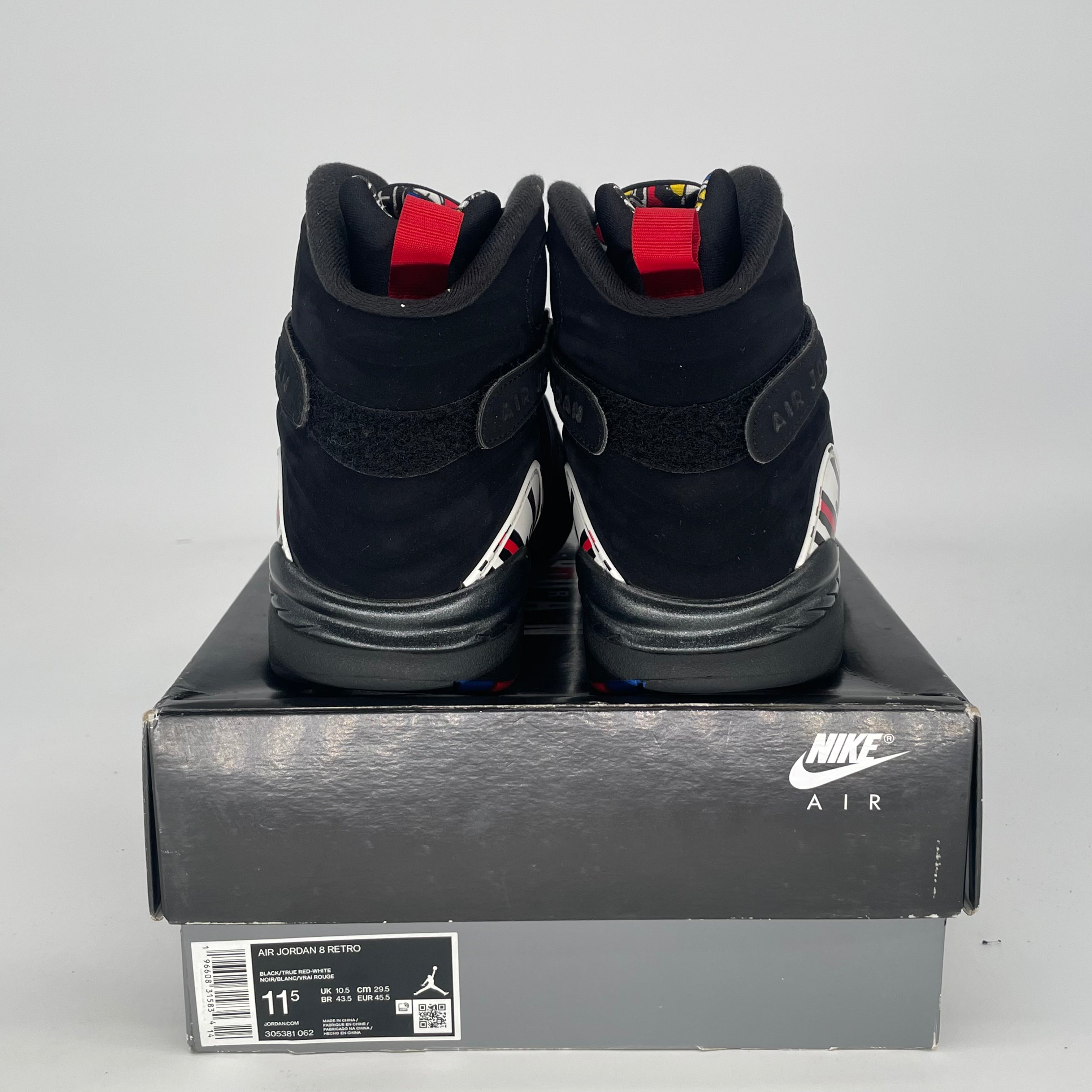 AIR JORDAN 8 PLAYOFFS 305381-062 SIZE 11.5/13W