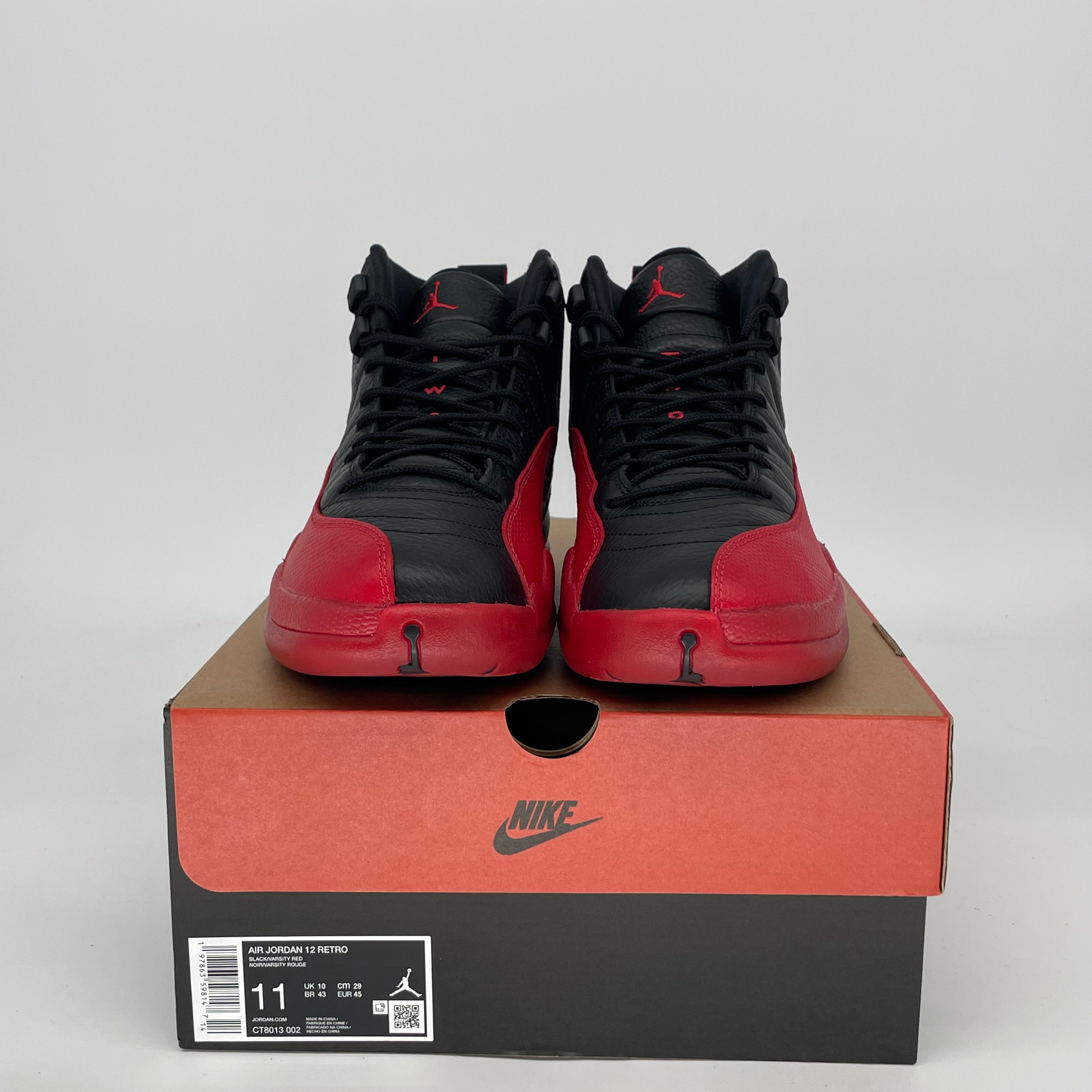 AIR JORDAN 12 FLU GAME CT8013-002 SIZE 11/12.5W