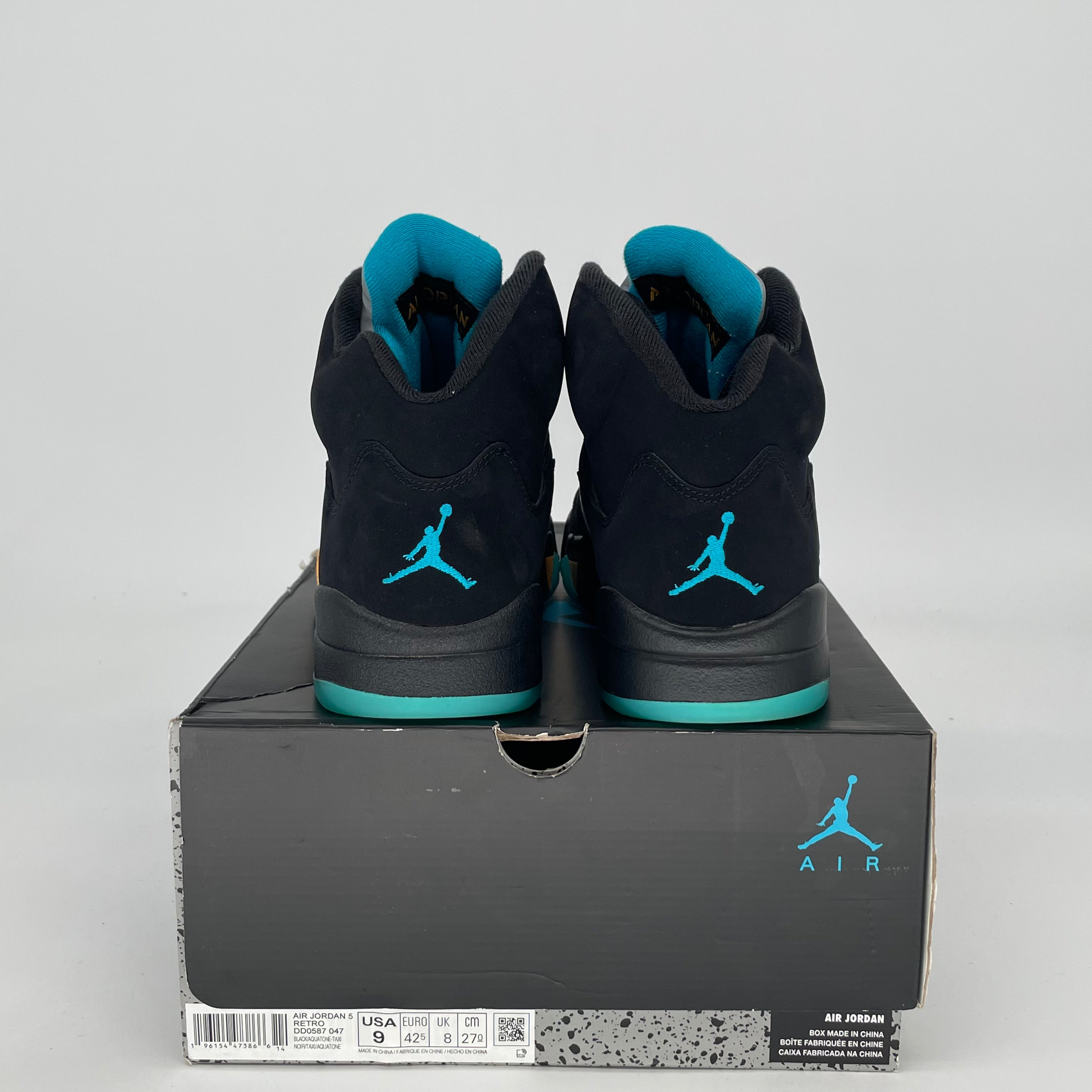 AIR JORDAN 5 AQUA DD0587-047 SIZE 9/10.5W