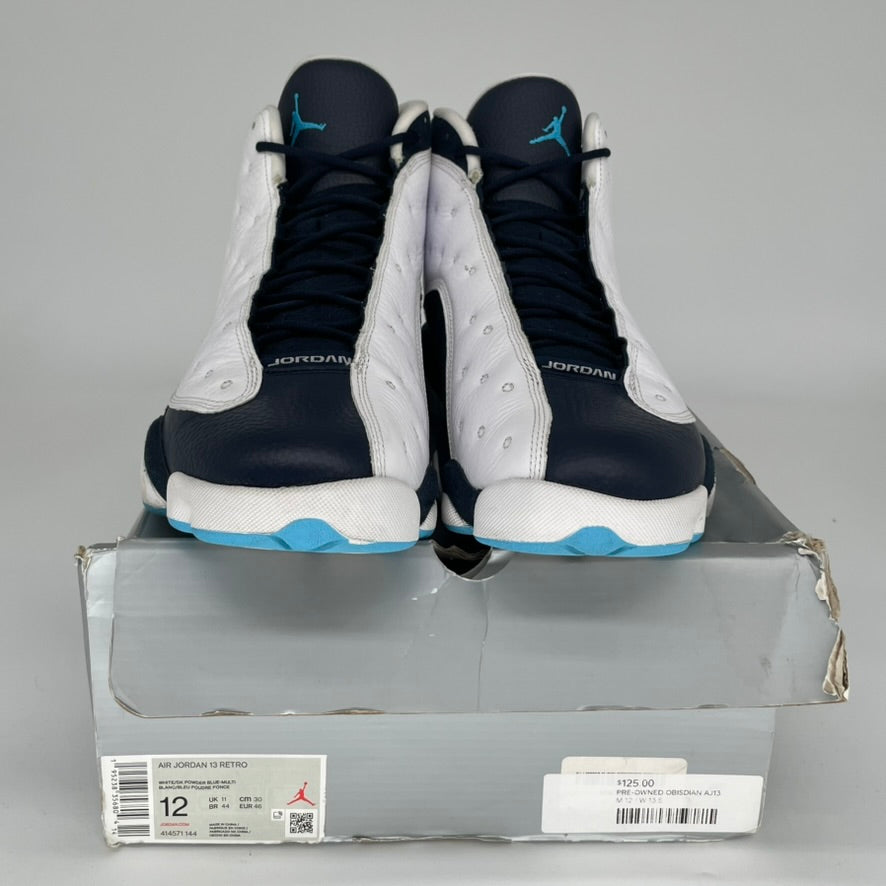 AIR JORDAN 13 OBSIDIAN SIZE 12 414571-144