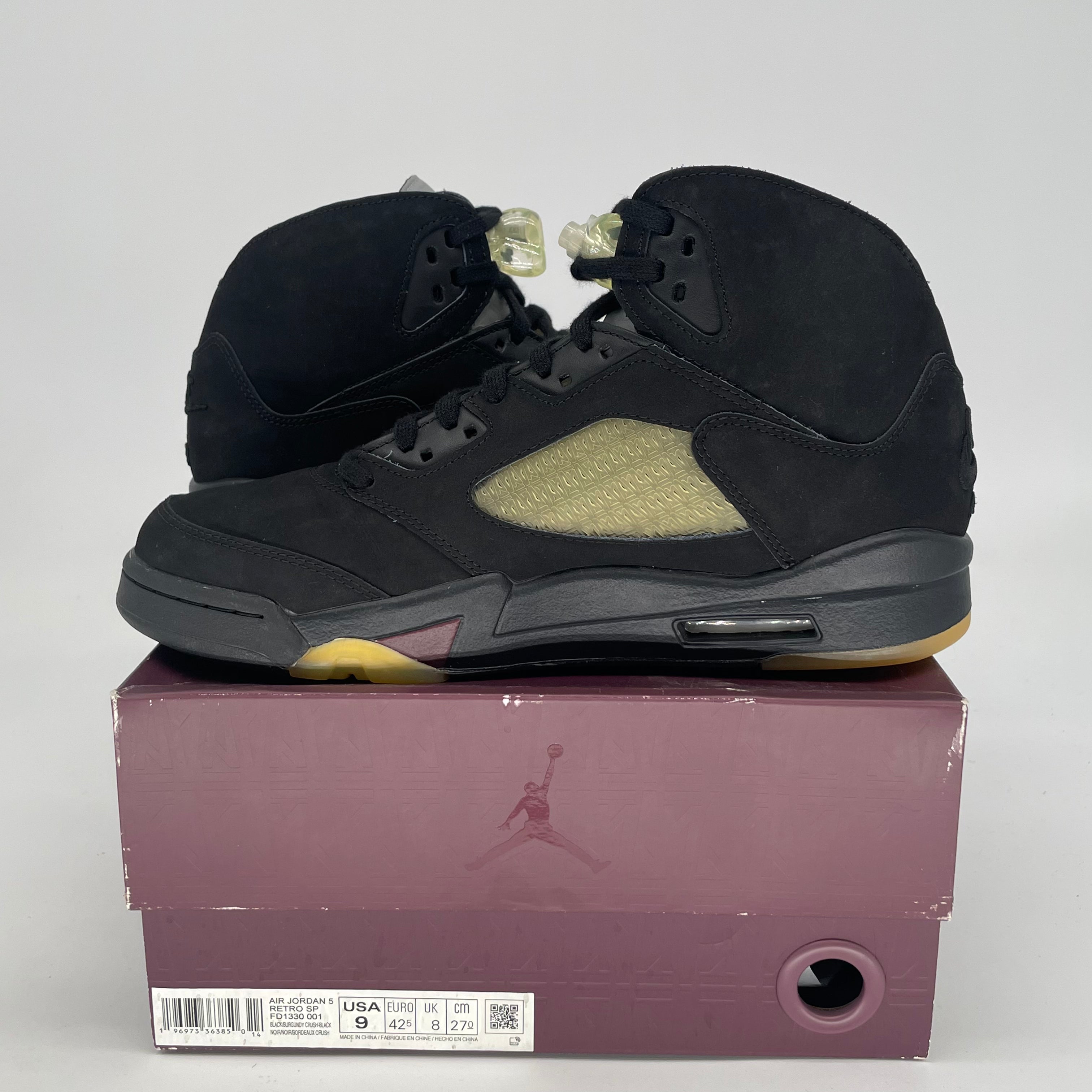 AIR JORDAN 5 A MA MANIERE DUSK FD1330-001 SIZE 9/10.5W
