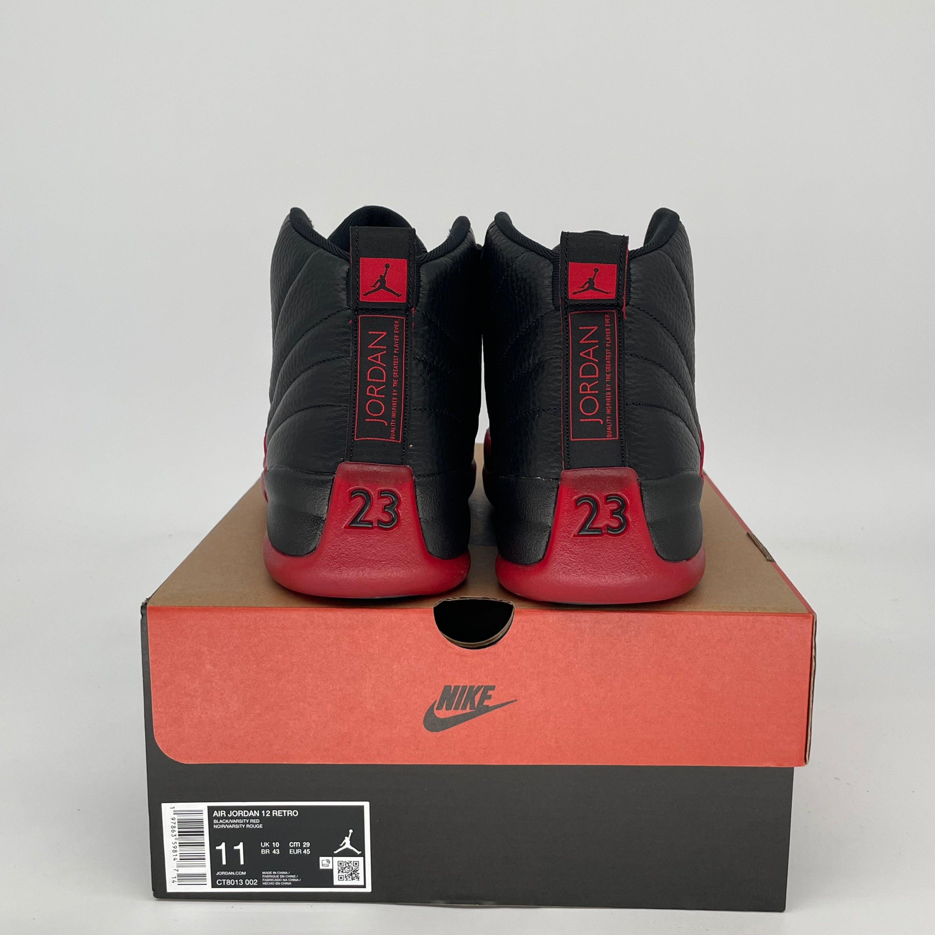 AIR JORDAN 12 FLU GAME CT8013-002 SIZE 11/12.5W