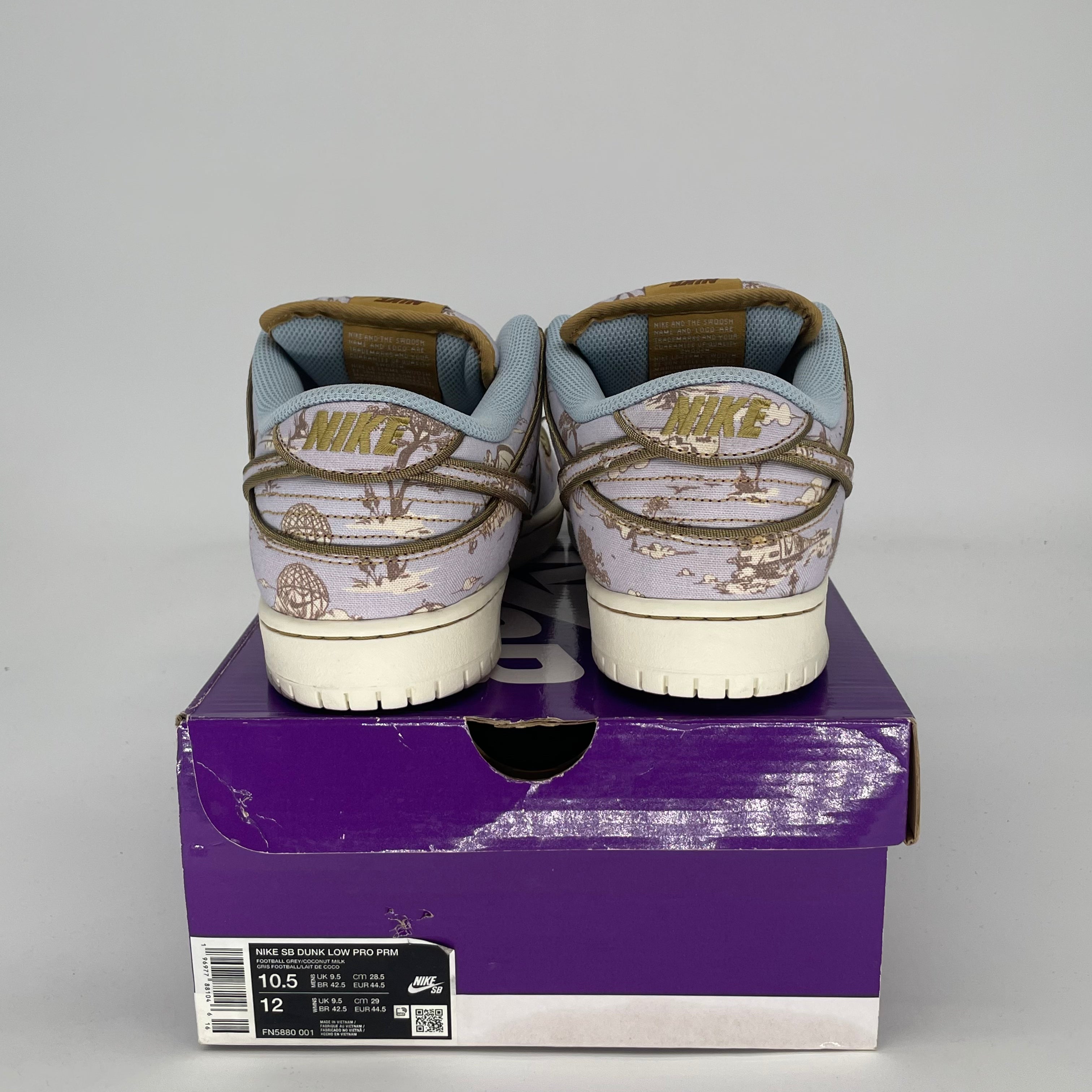 NIKE SB DUNK LOW CITY OF STYLE FN5880-001 SIZE 10.5/12W