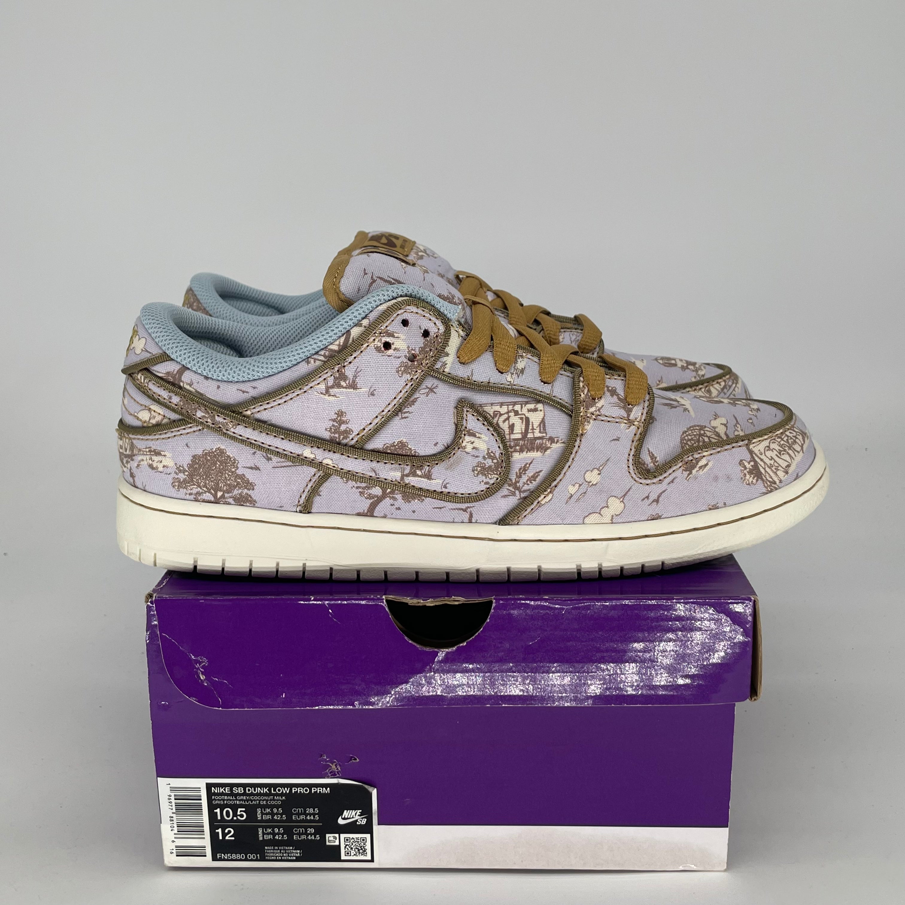 NIKE SB DUNK LOW CITY OF STYLE FN5880-001 SIZE 10.5/12W