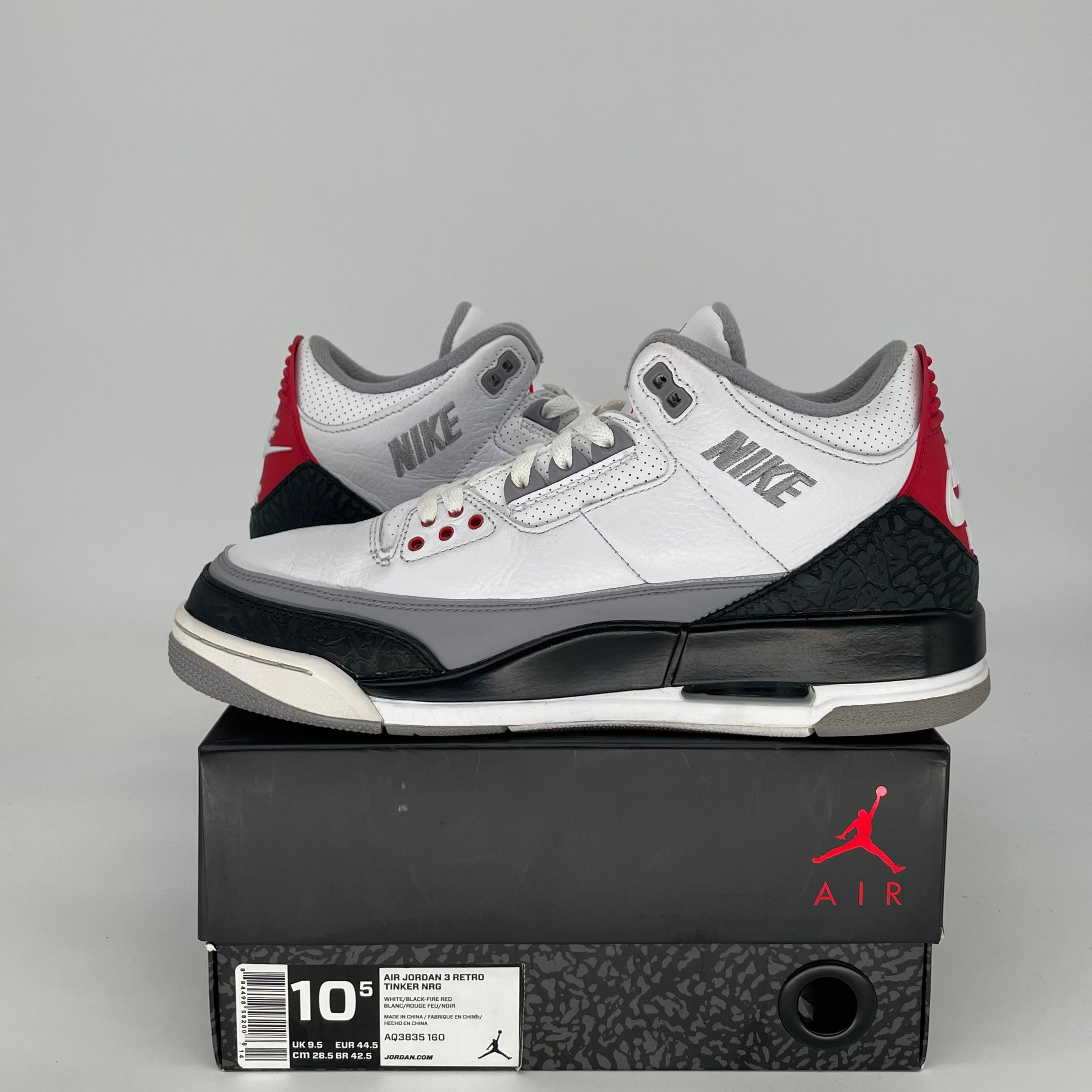 AIR JORDAN 3 TINKER HATFIELD AQ3835-160 SIZE 10.5/12W
