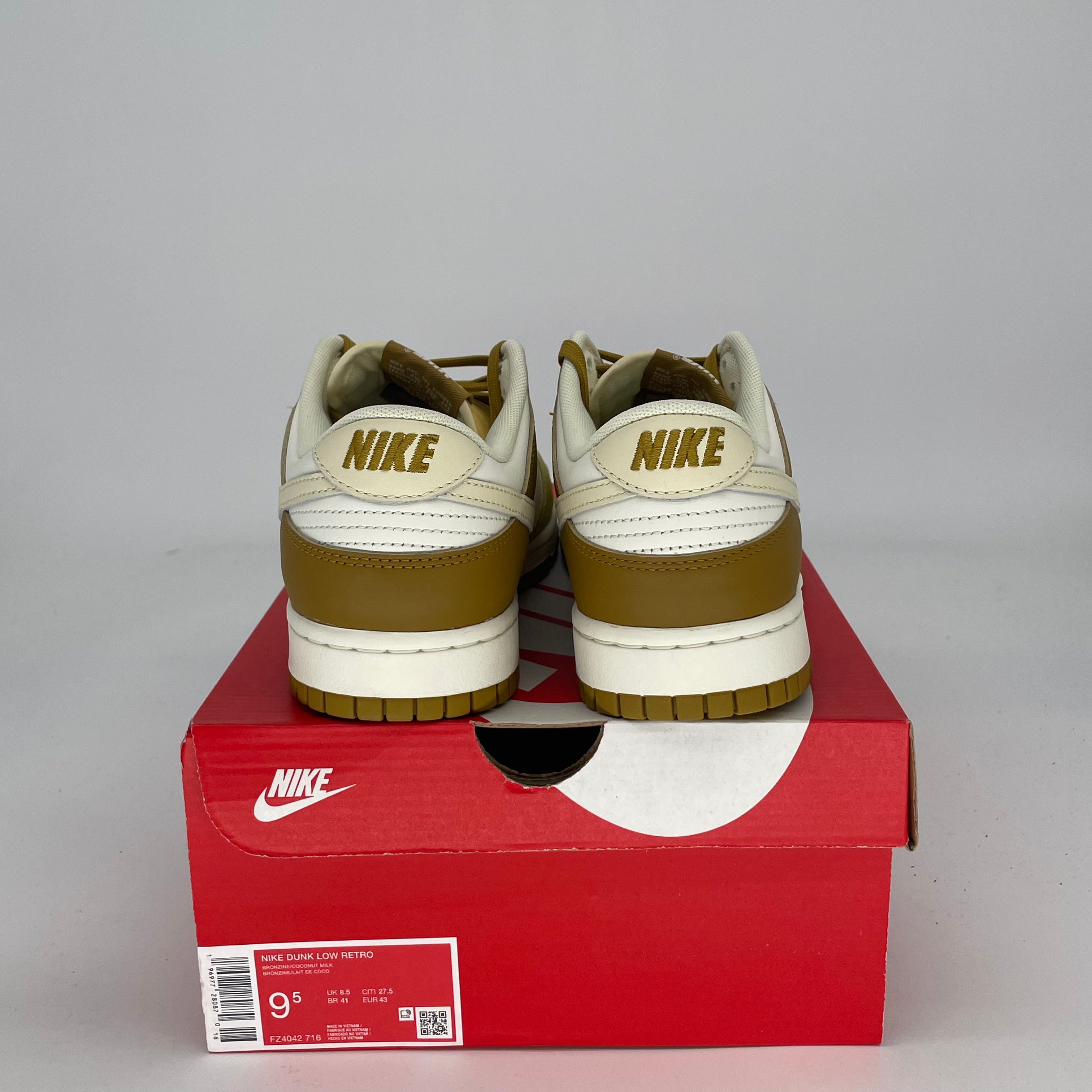 NIKE DUNK LOW BRONZINE FZ4042-716 SIZE 9.5/11W