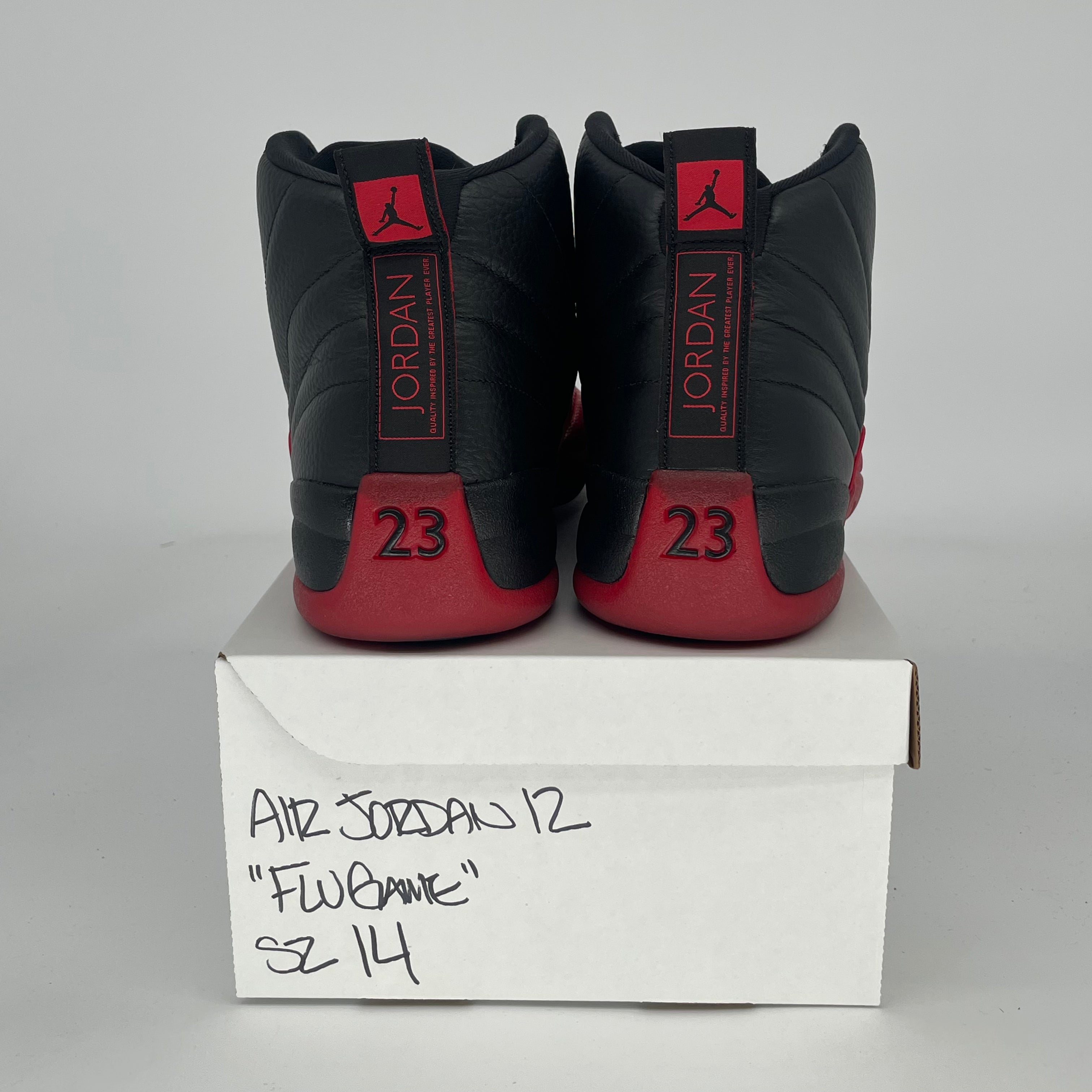 AIR JORDAN 12 FLU GAME CT8013-002 SIZE 14/15.5W