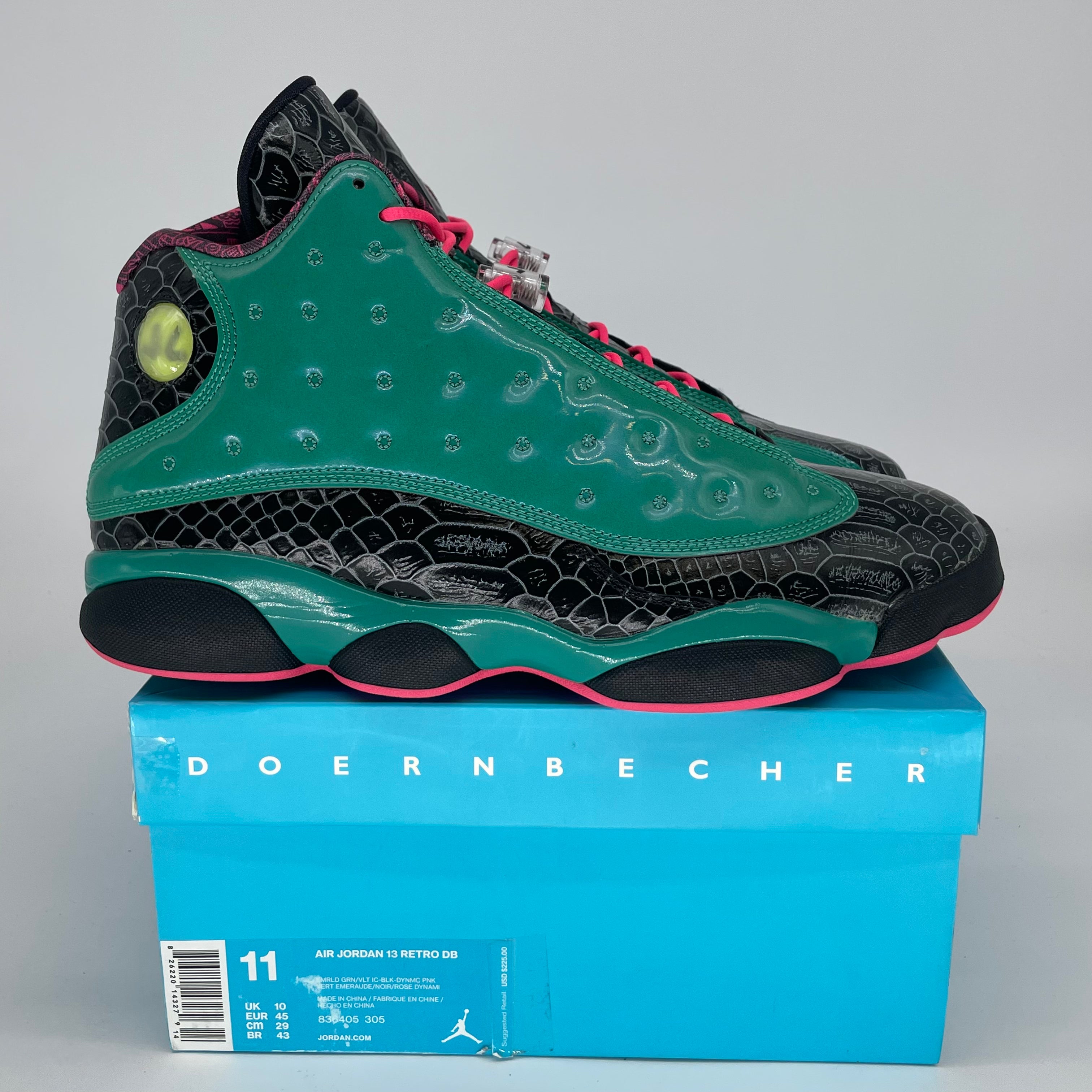 AIR JORDAN 13 DOERNBECHER 836405-305 SIZE 11/12.5W