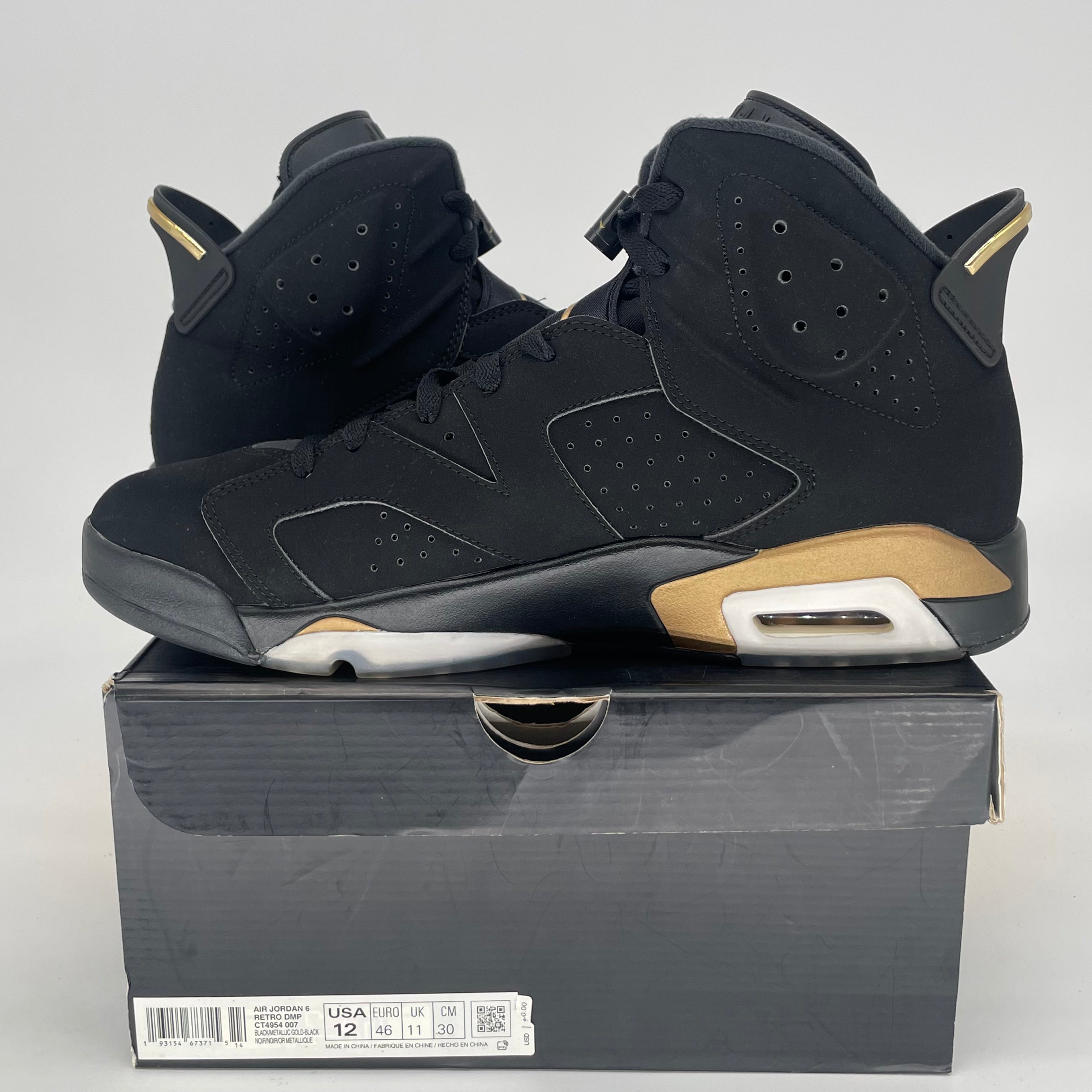 AIR JORDAN 6 DMP CT4954-007 SIZE 12/13.5W