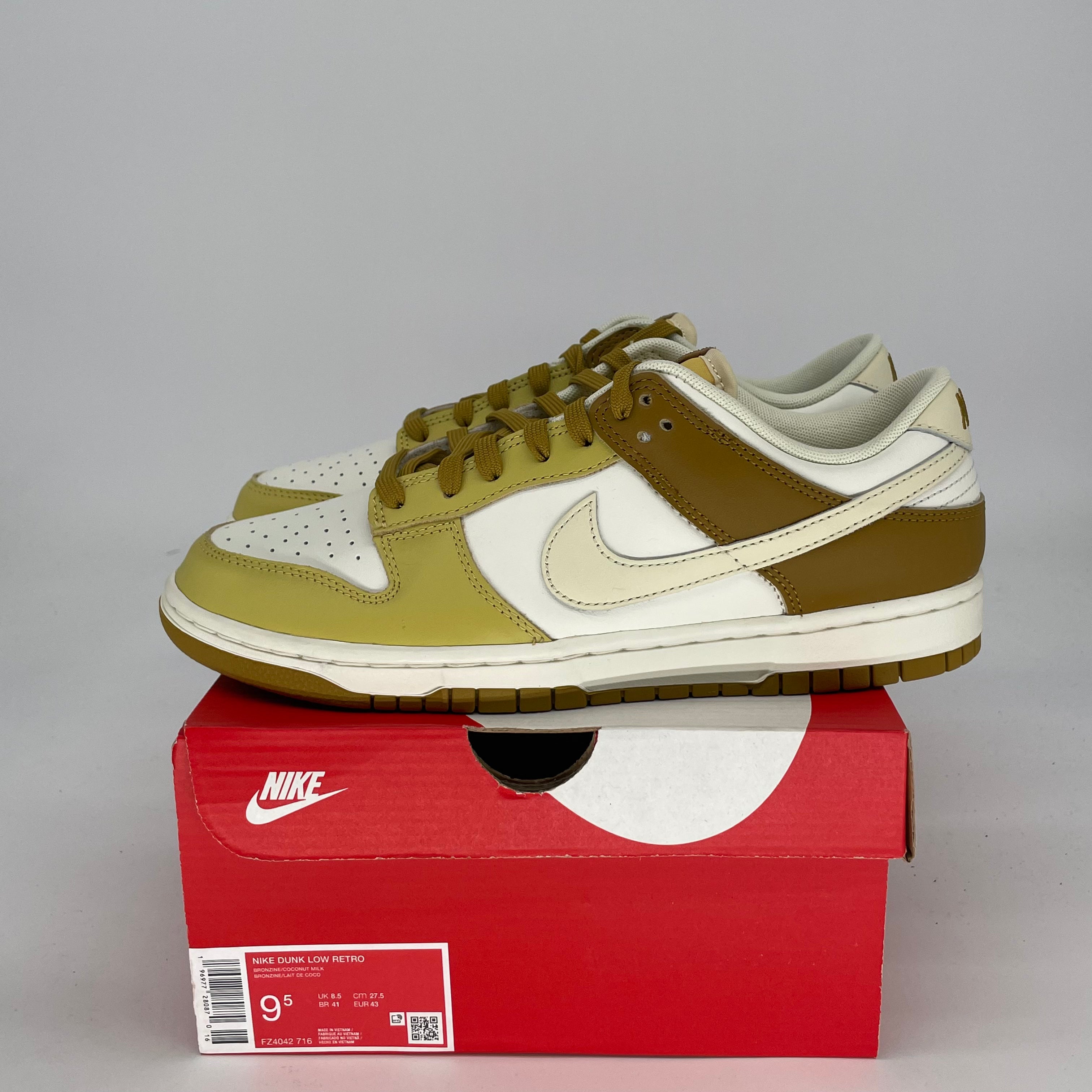 NIKE DUNK LOW BRONZINE FZ4042-716 SIZE 9.5/11W