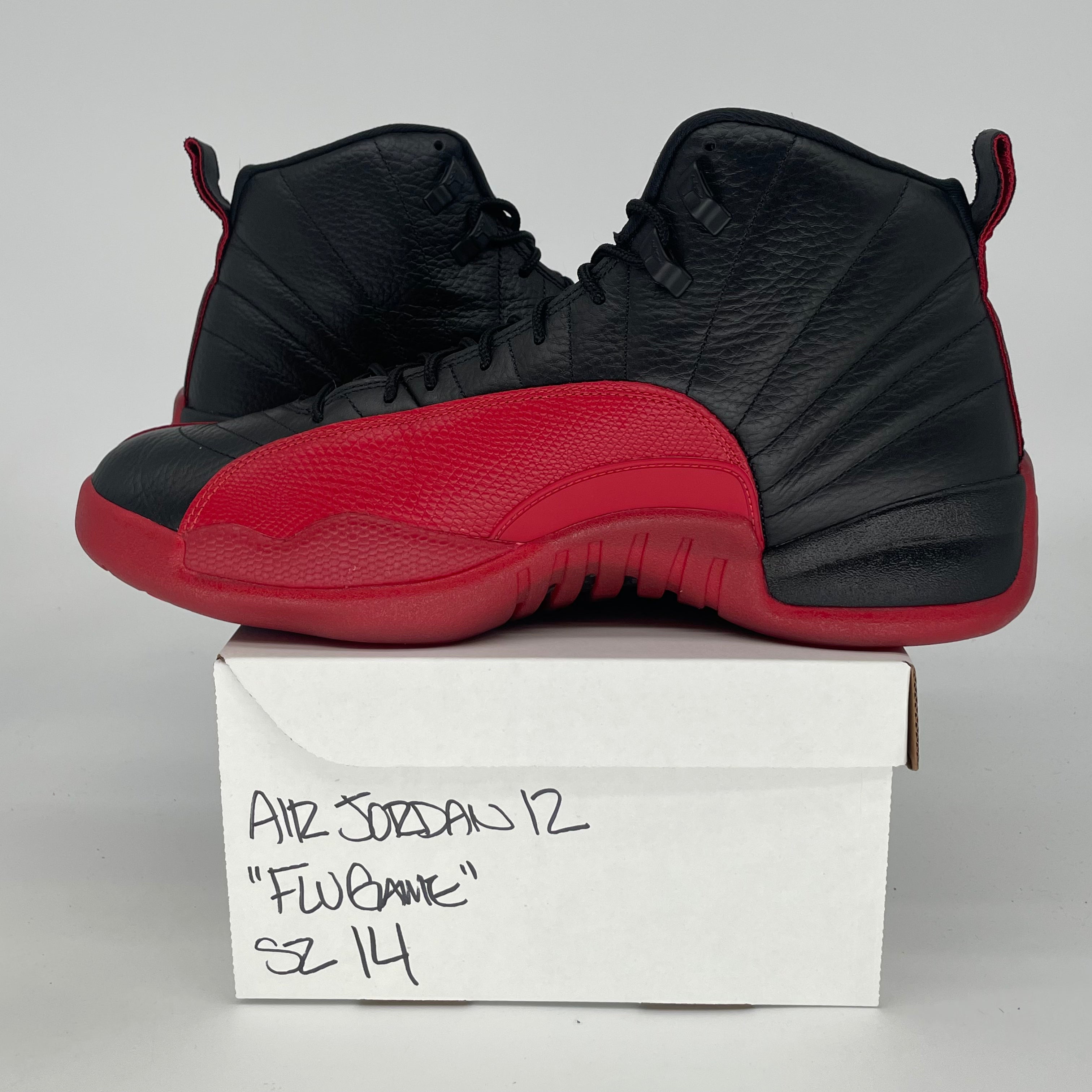 AIR JORDAN 12 FLU GAME CT8013-002 SIZE 14/15.5W