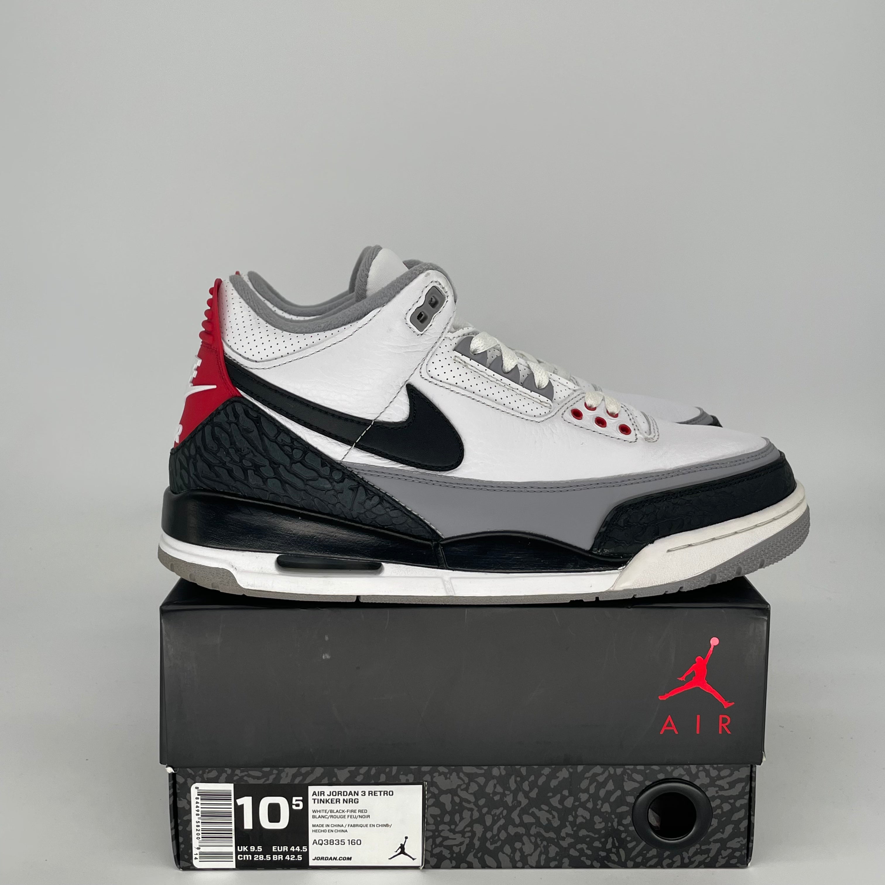 AIR JORDAN 3 TINKER HATFIELD AQ3835-160 SIZE 10.5/12W