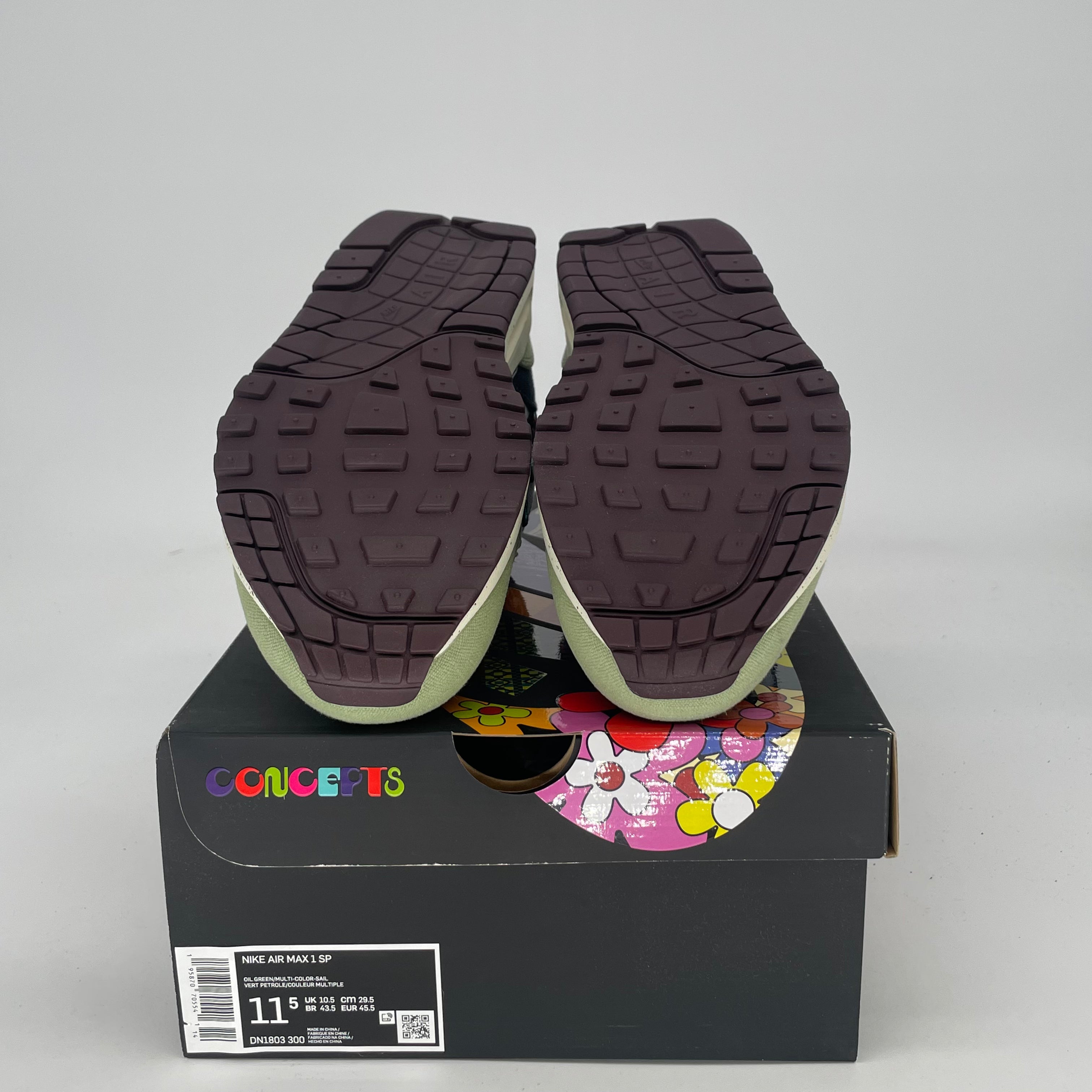 NIKE AIR MAX 1 CONCEPTS MELLOW DN1803-300 SIZE 11.5/13W