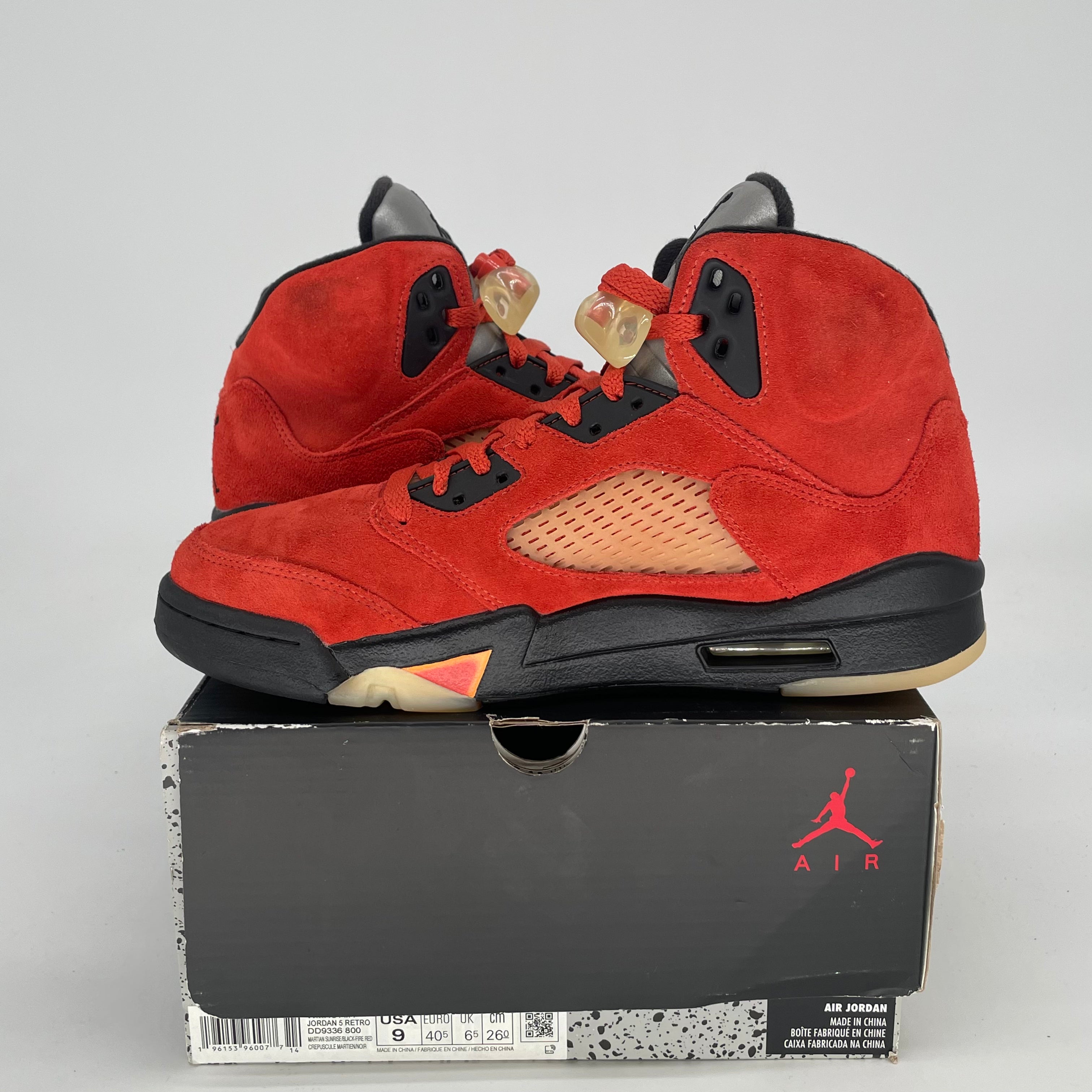 AIR JORDAN 5 DUNK ON MARS W DD9336-800 SIZE 7.5/9W