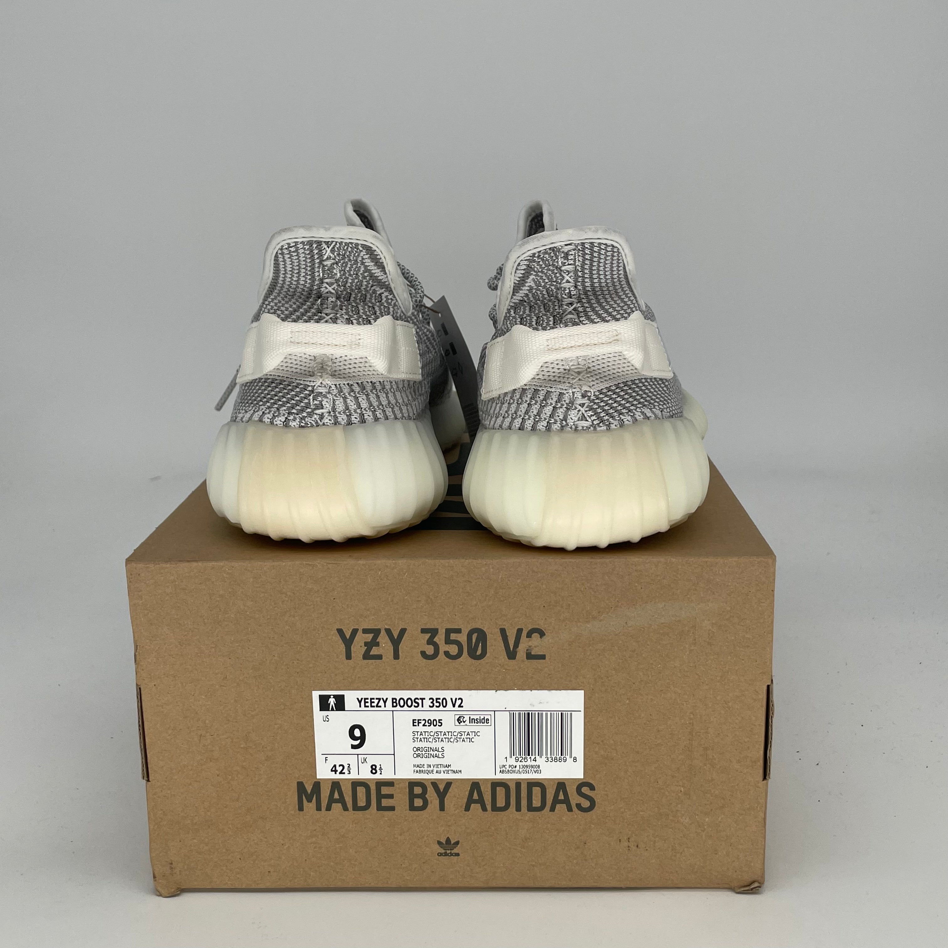 ADIDAS YEEZY 350 V2 STATIC EF2905 SIZE 9/10.5W