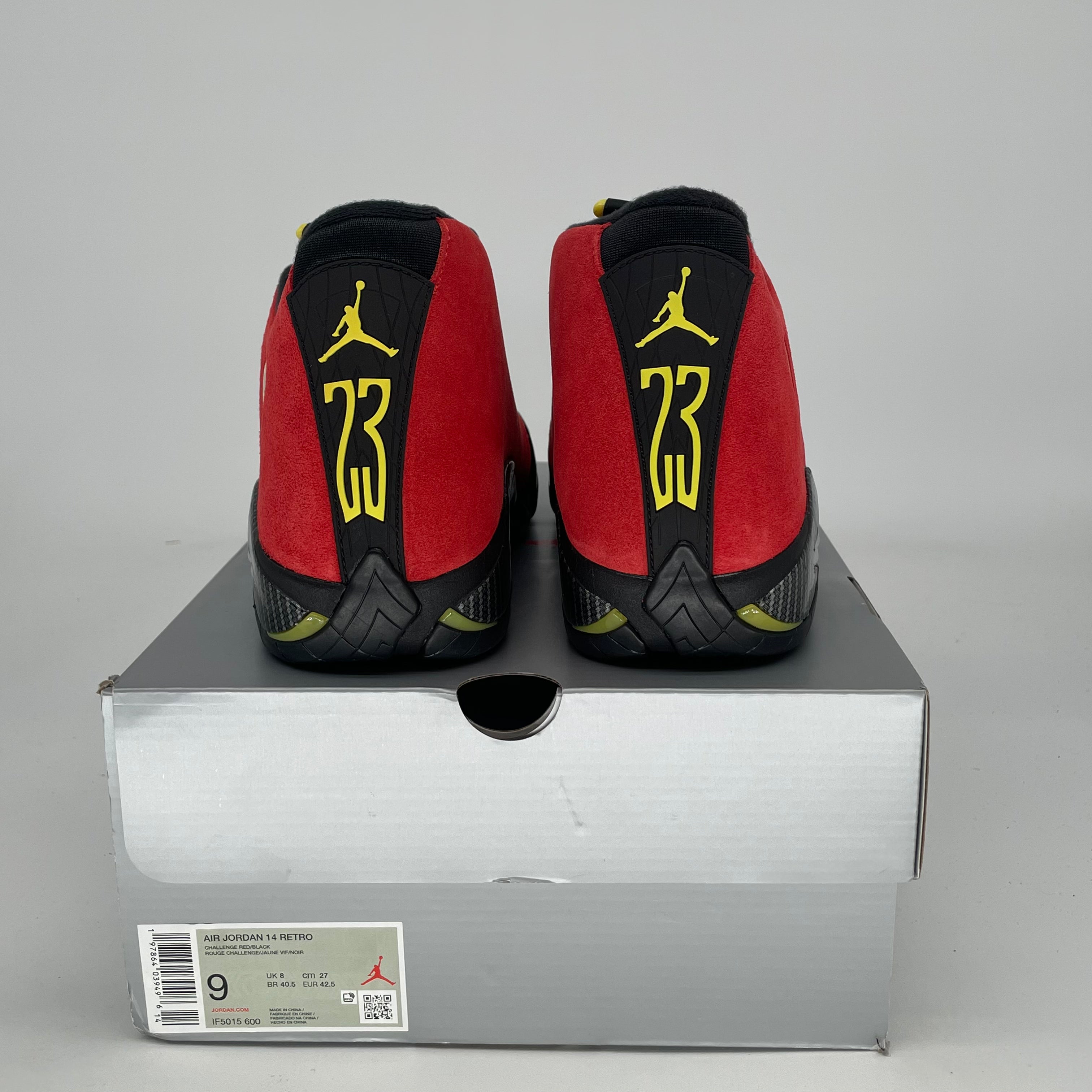 AIR JORDAN 14 FERRARI IF5015-600 SIZE 9/10.5W