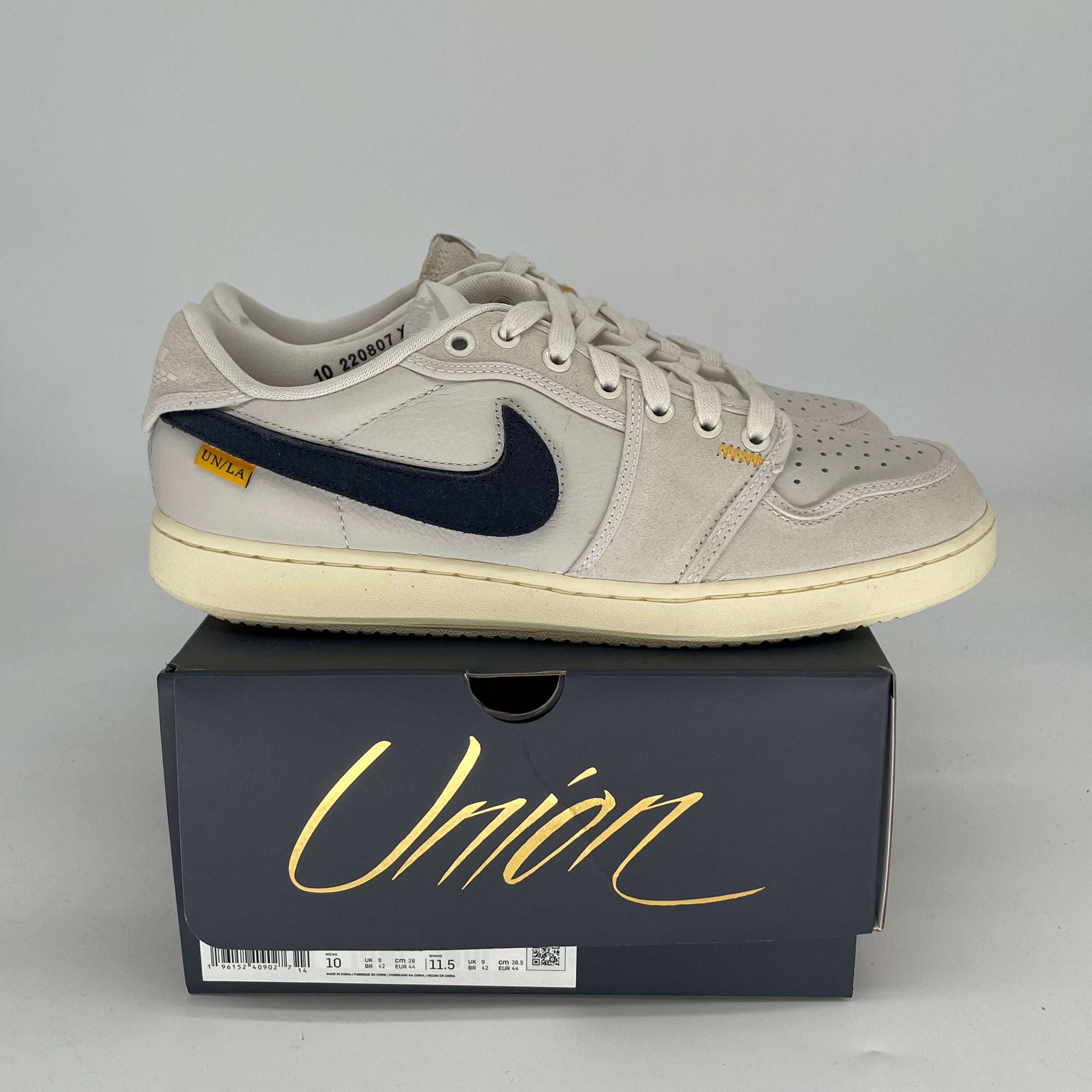 AIR JORDAN 1 LOW UNION SAIL LEATHER SIZE 10/11.5W DZ4864-100