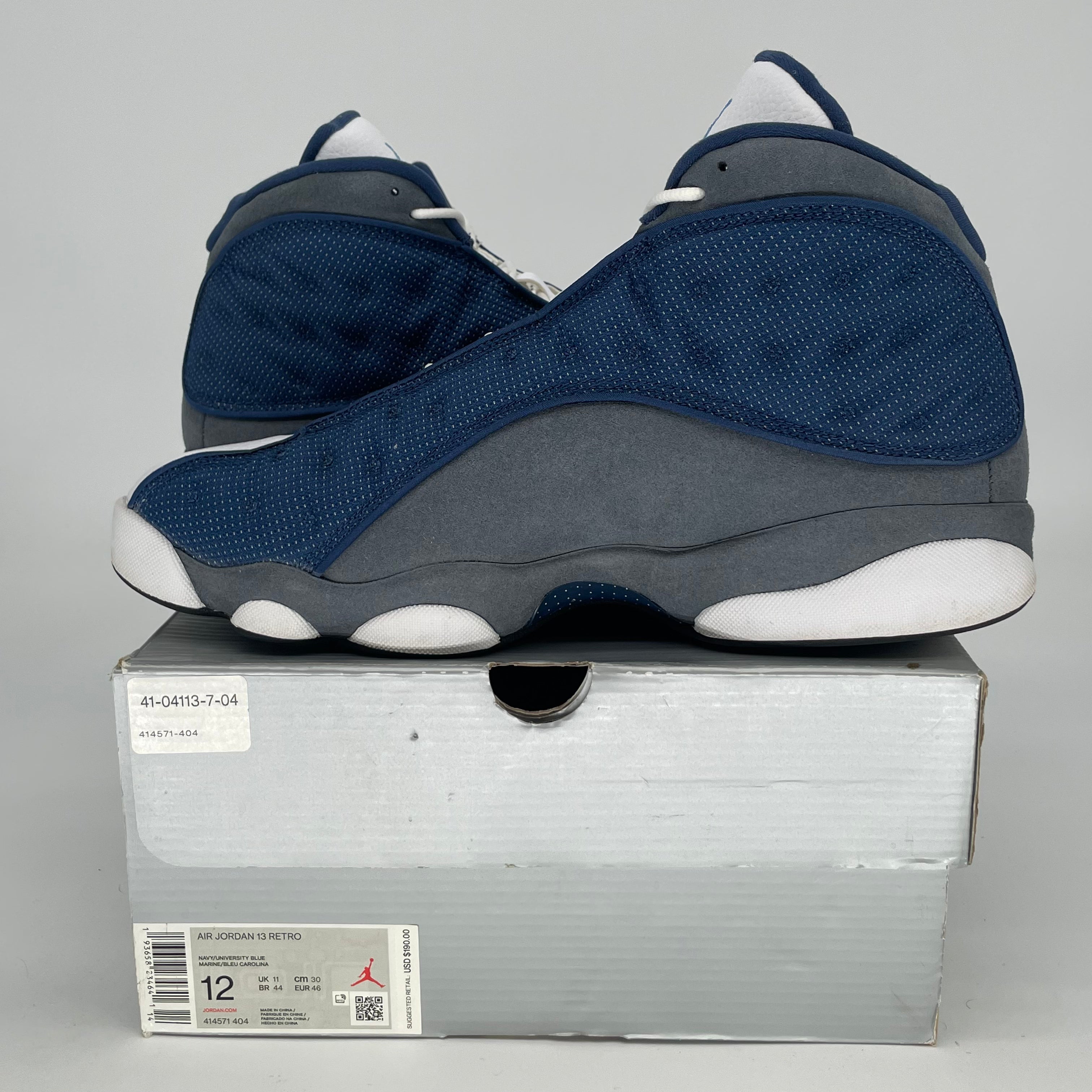 AIR JORDAN 13 FLINT 414571-404 SIZE 12/13.5W
