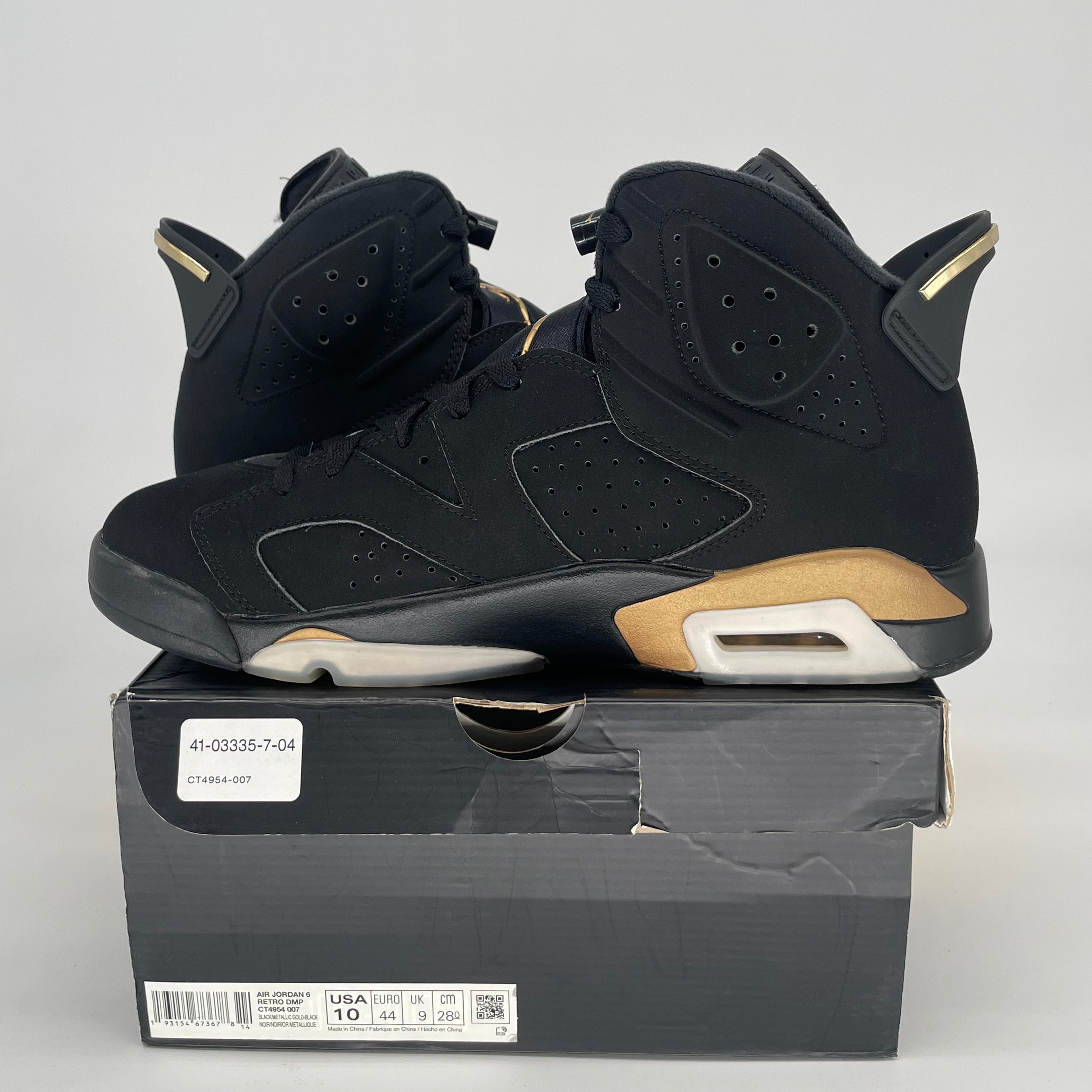 AIR JORDAN 6 DMP CT4954-007 SIZE 10/11.5W