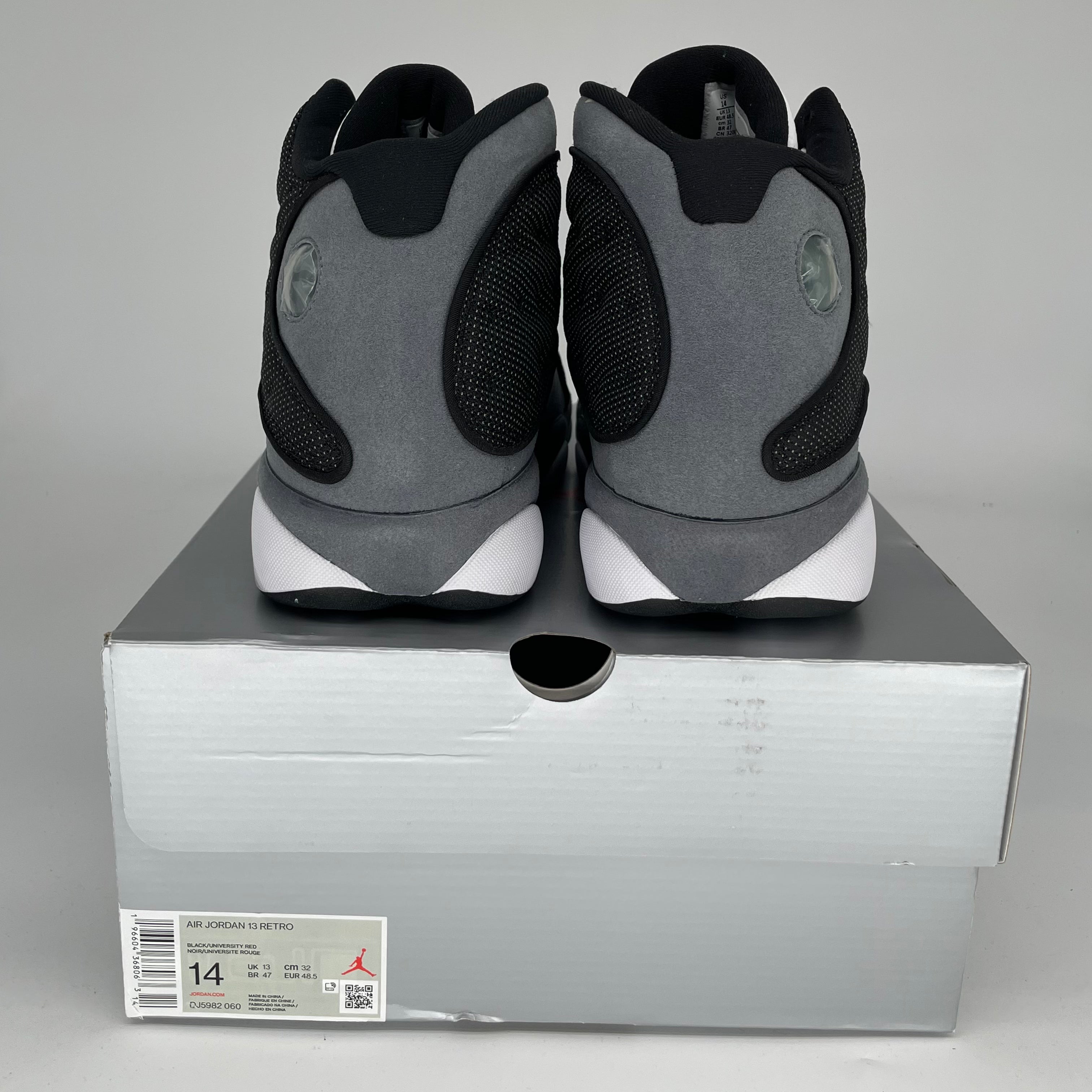 AIR JORDAN 13 BLACK FLINT SIZE 14 DJ5982-060
