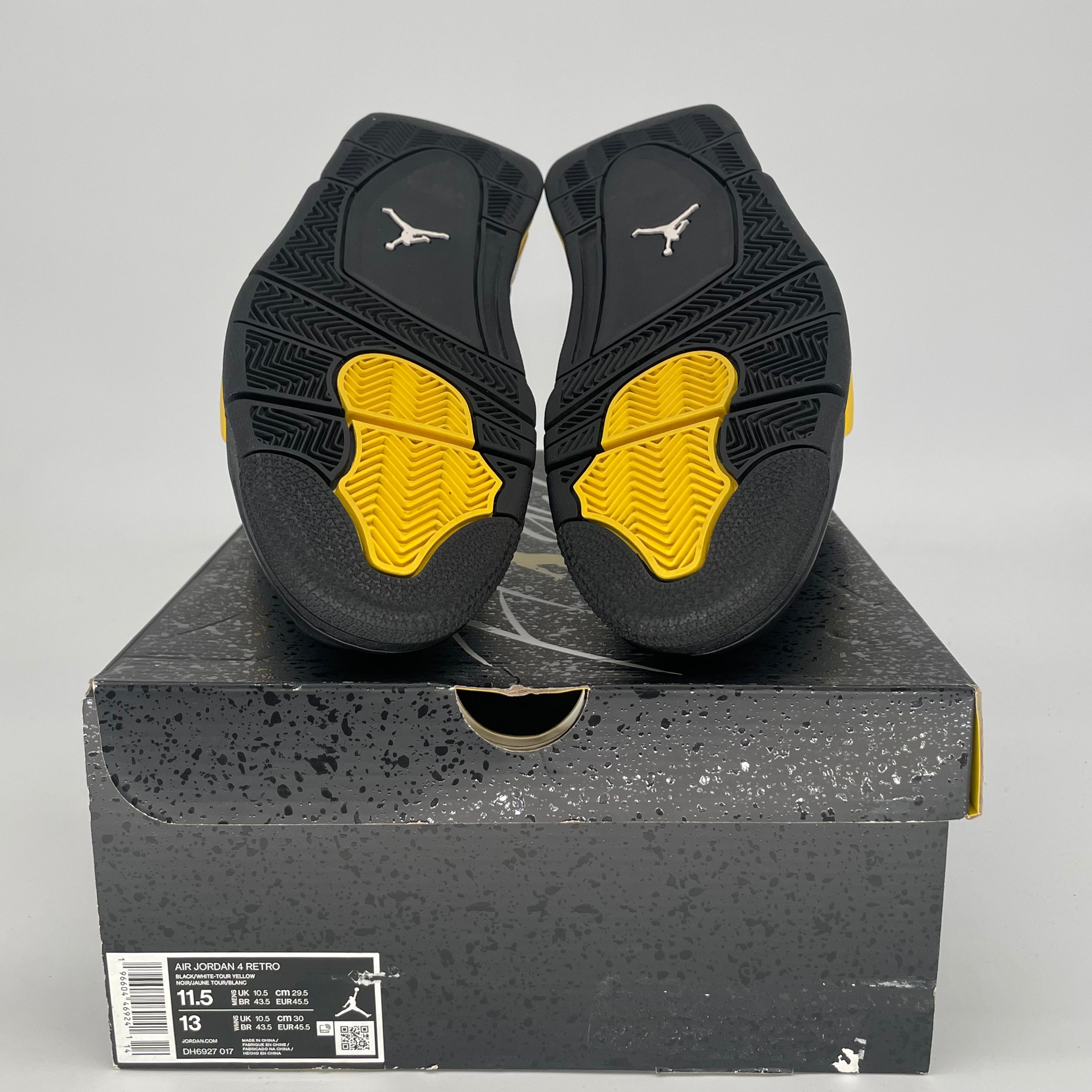 AIR JORDAN 4 THUNDER DH6927-017 SIZE 11.5/13W