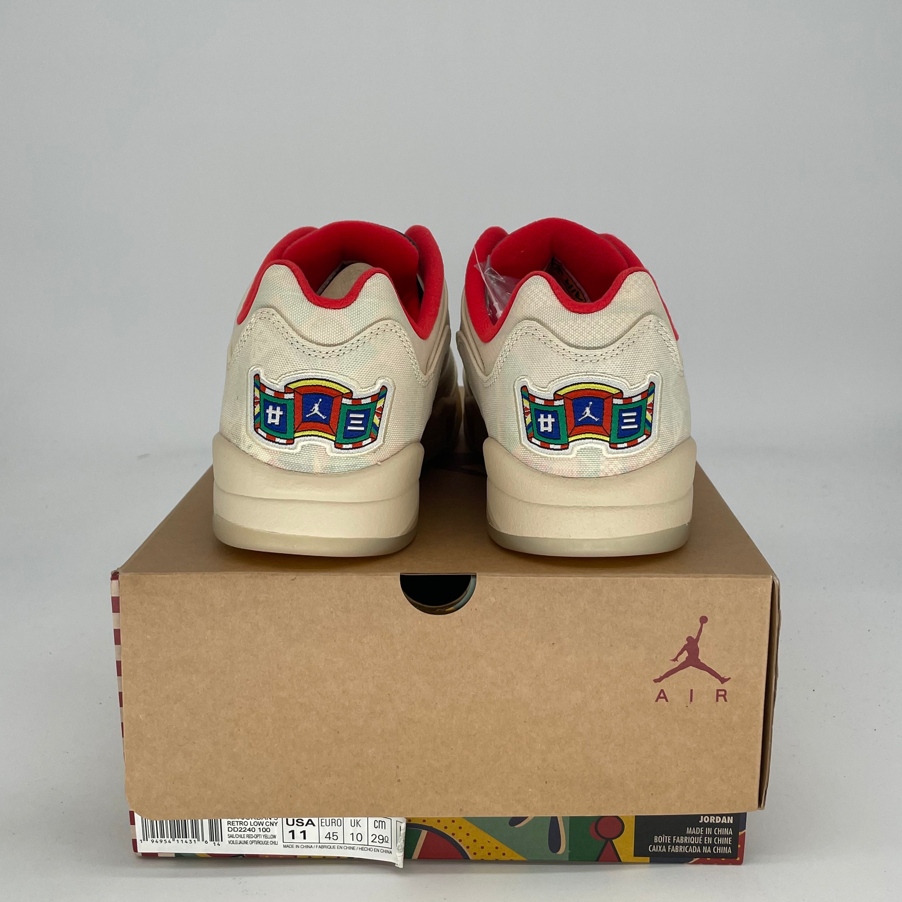 AIR JORDAN 5 LOW CHINESE NEW YEAR DD2240-100 SIZE 11/12.5W