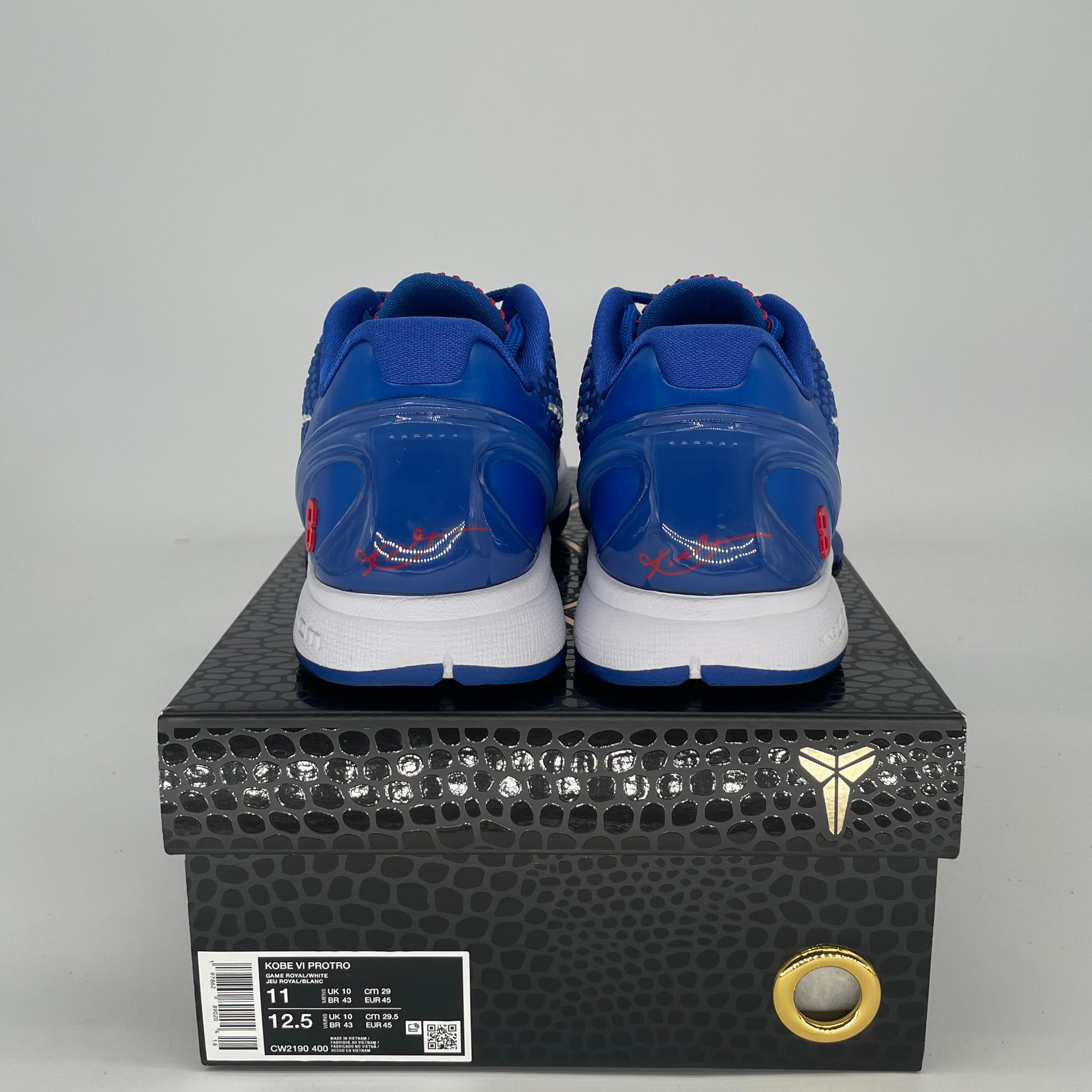 NIKE KOBE 6 PROTRO DODGERS CW2190-400 SIZE 11/12.5W