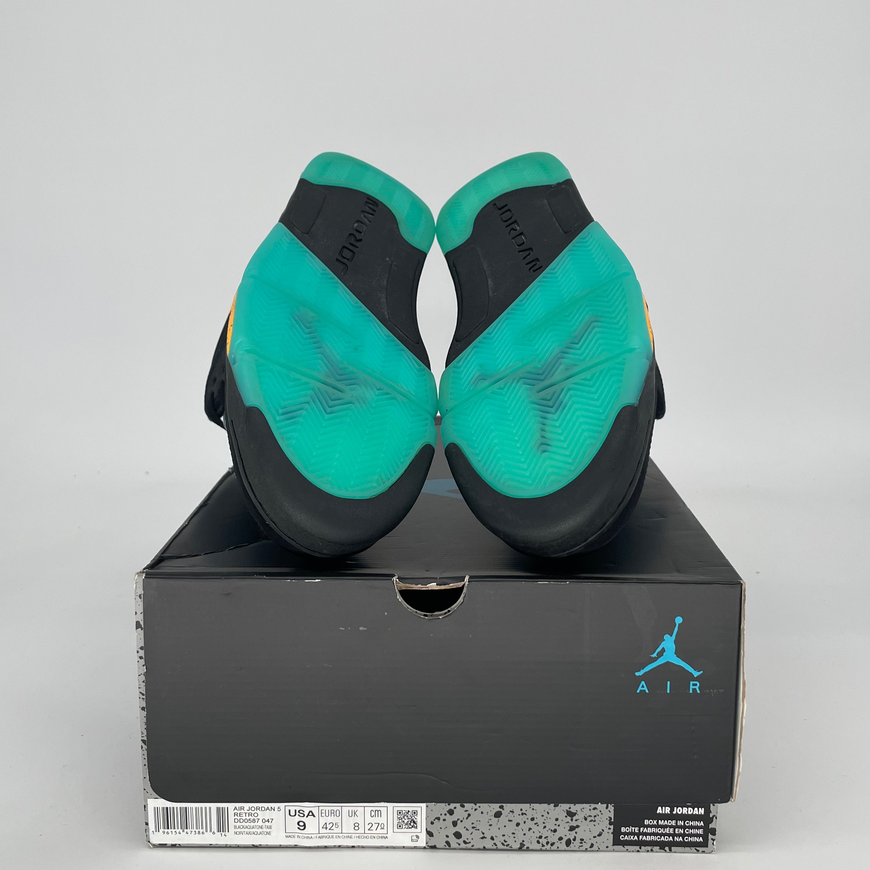 AIR JORDAN 5 AQUA DD0587-047 SIZE 9/10.5W